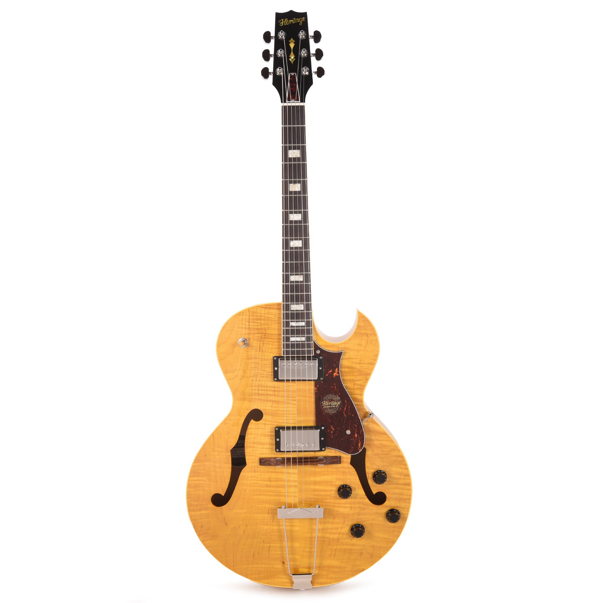 Heritage Custom Shop Core H-575 Hollow Body Antique Natural Electric Guitars / Archtop