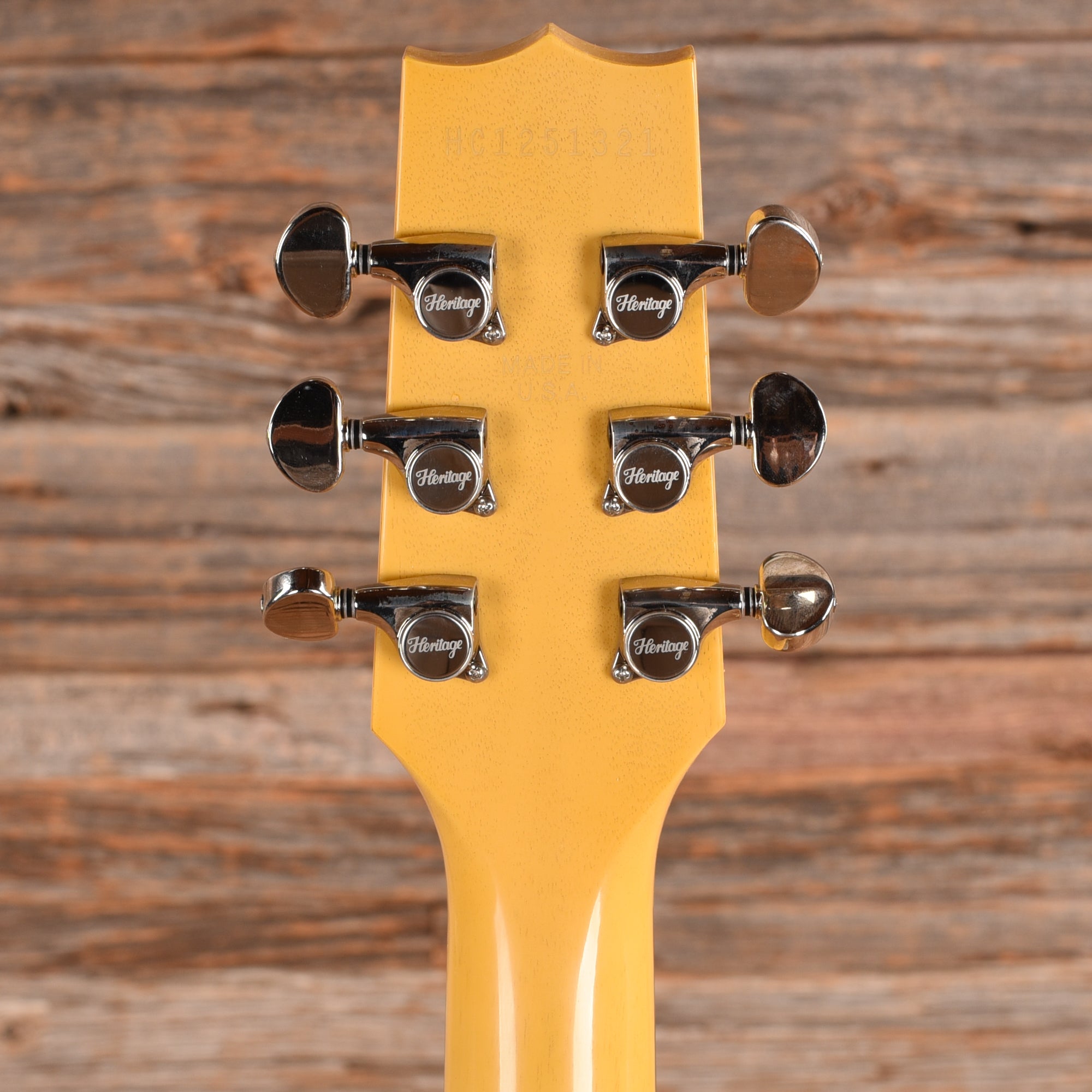 Heritage Custom Core H-137 w/ Bigsby TV Yellow 2025 Electric Guitars