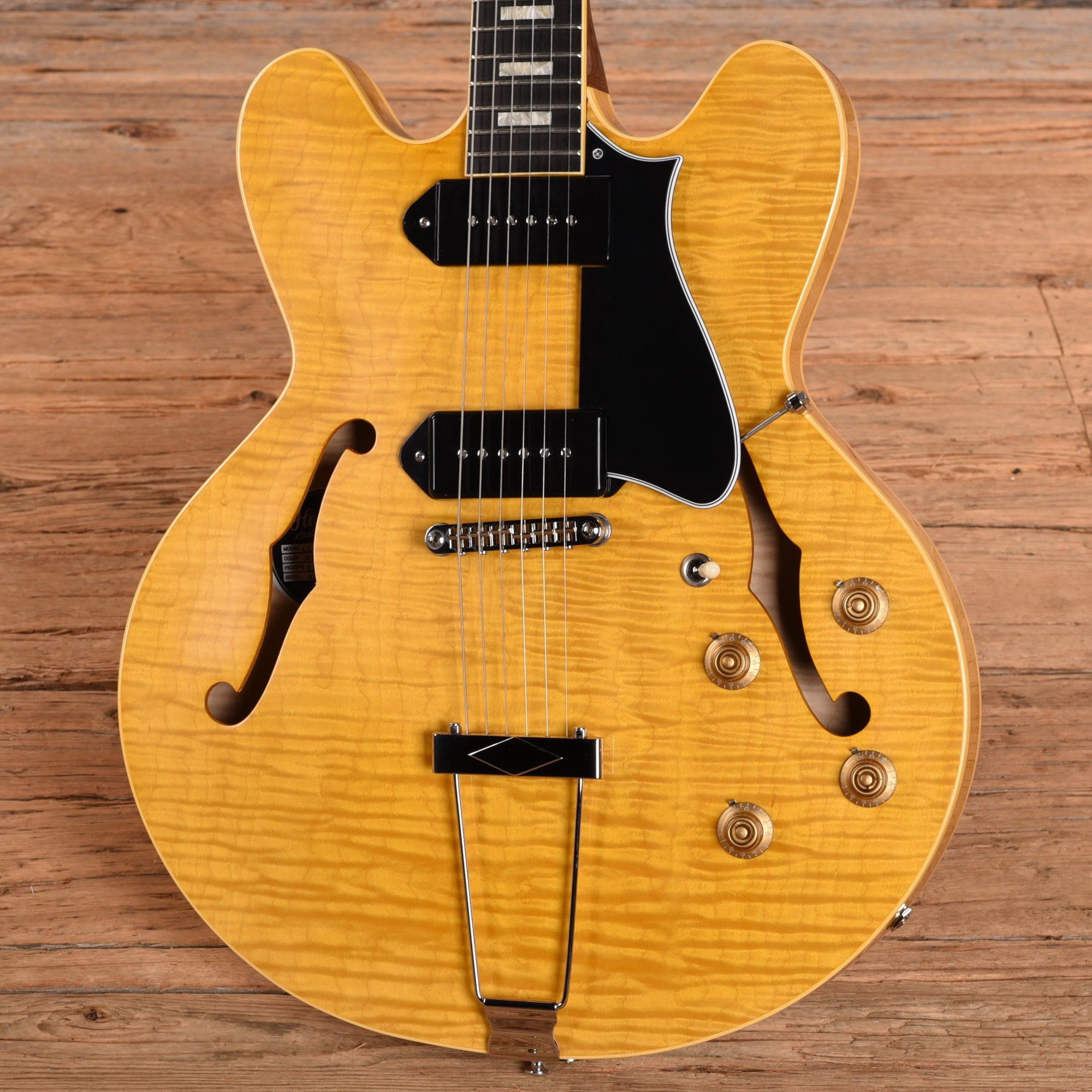 Heritage Custom Core H-530 Antique Natural 2024 Electric Guitars