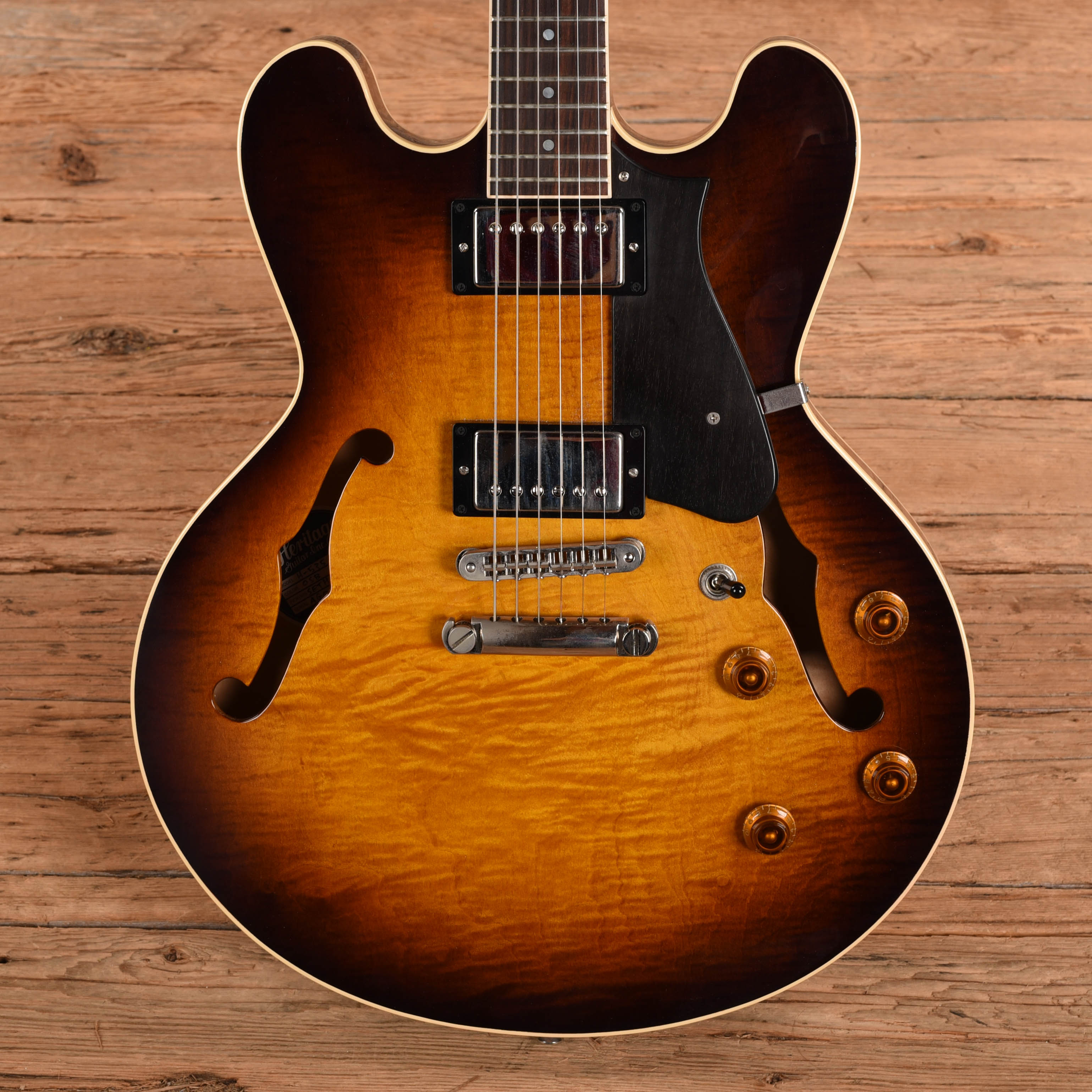 Heritage H-535 Sunburst 2016 Electric Guitars