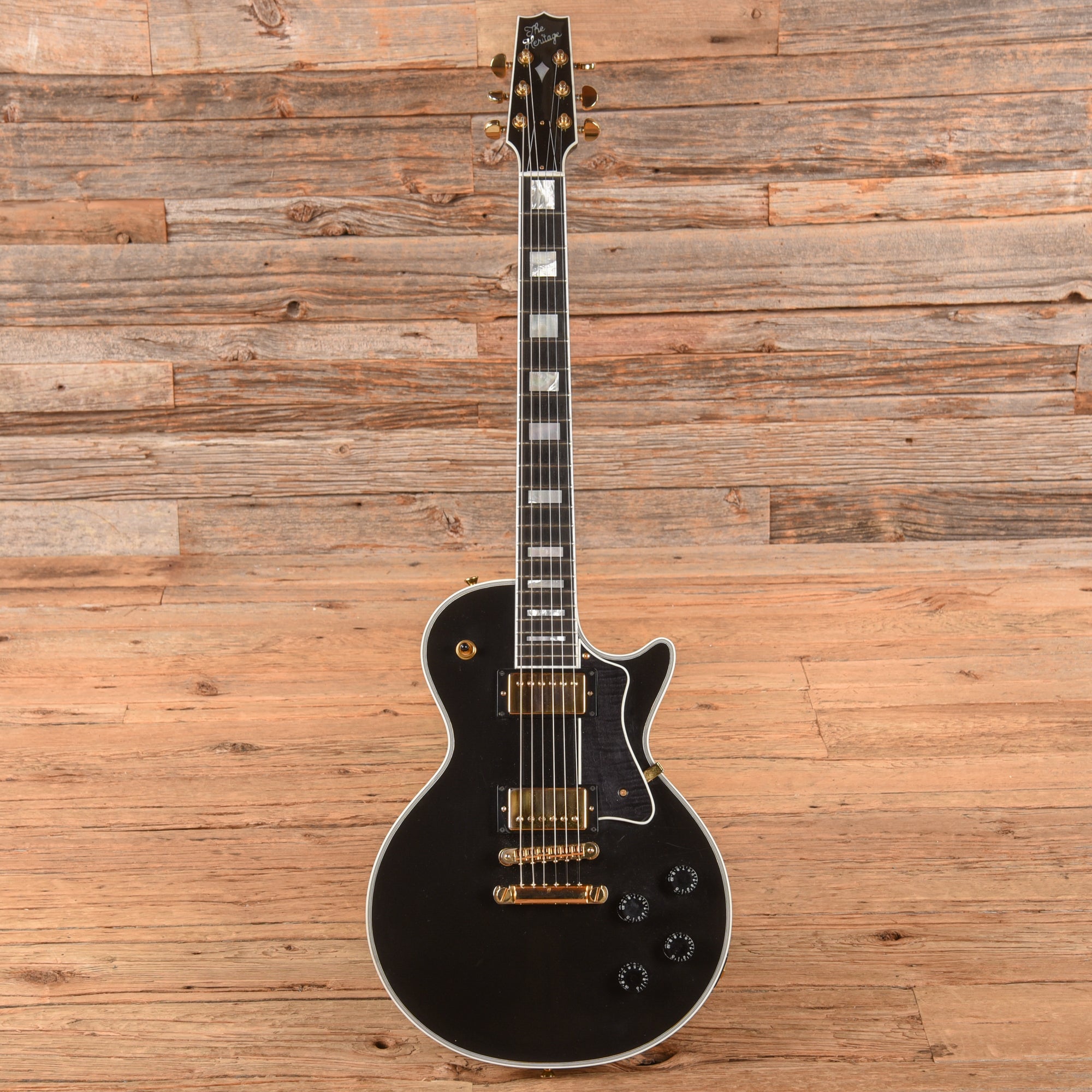 Heritage HC-157 Ebony 2005 Electric Guitars