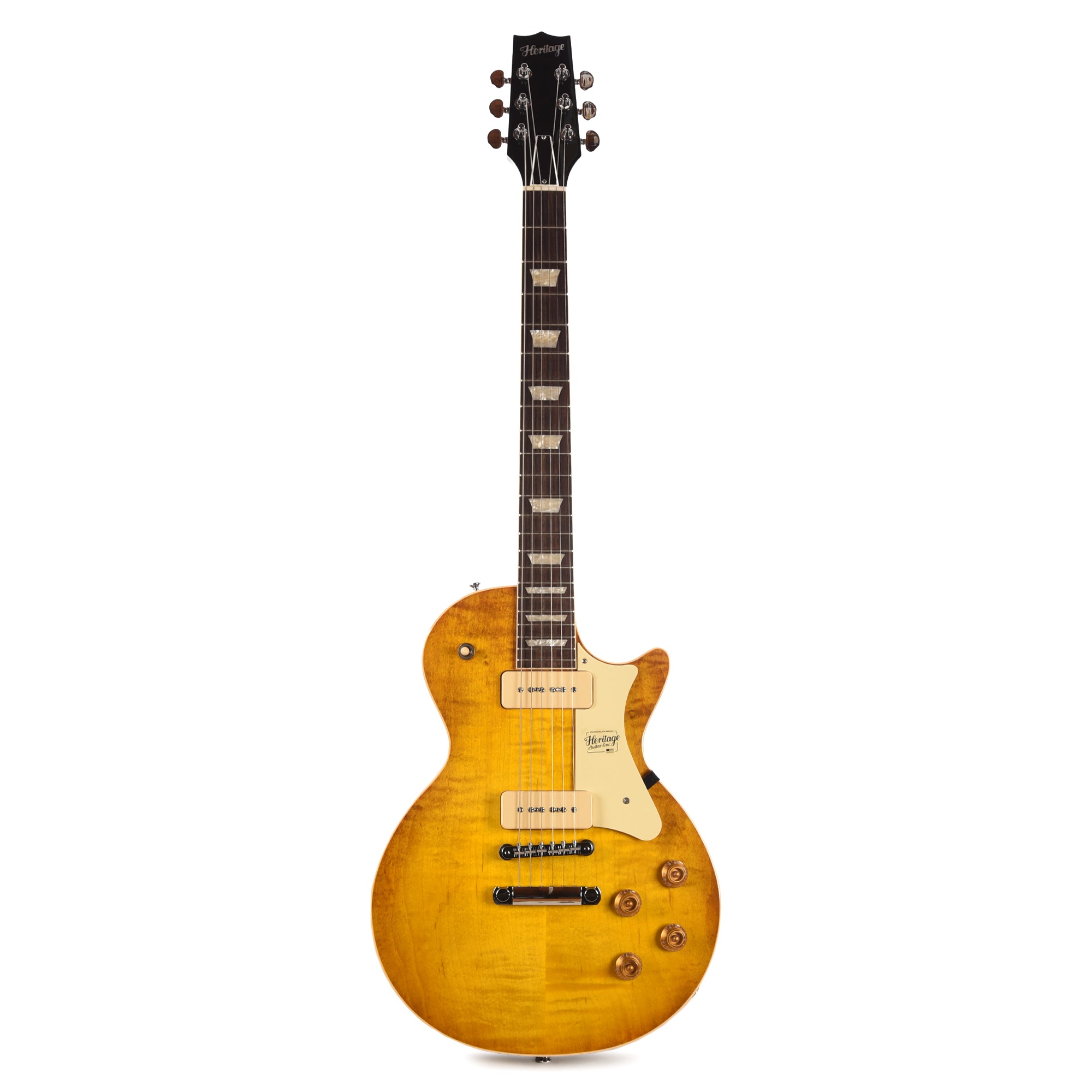 Heritage Standard II H-150 P90 Dirty Lemon Burst Electric Guitars