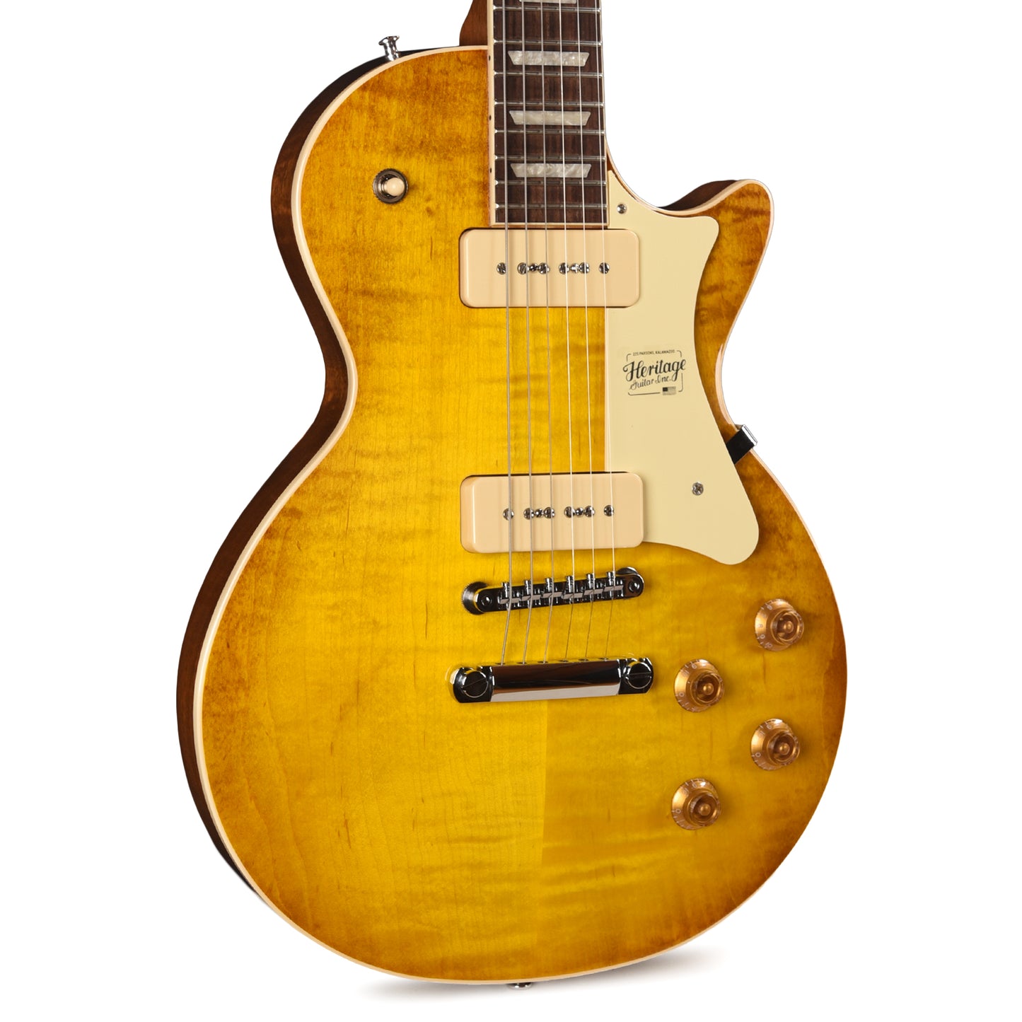 Heritage Standard II H-150 P90 Dirty Lemon Burst Electric Guitars