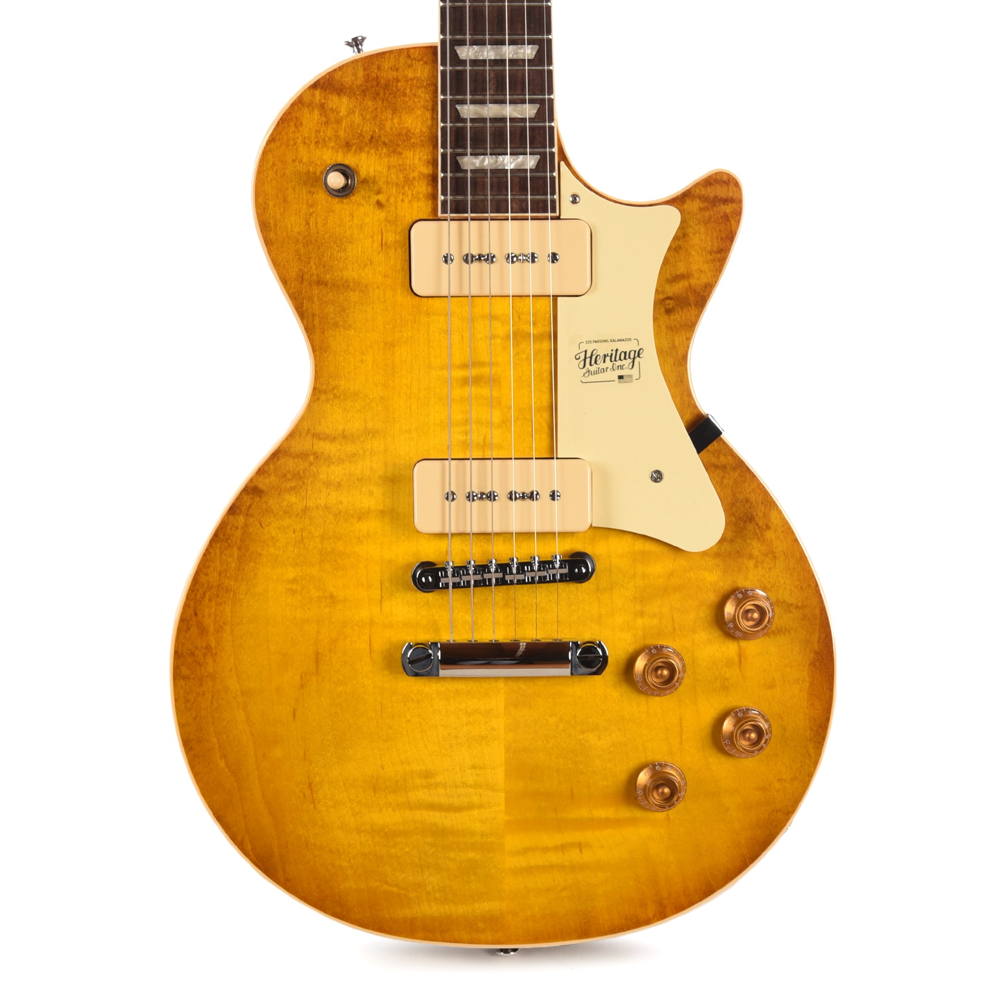 Heritage Standard II H-150 P90 Dirty Lemon Burst Electric Guitars