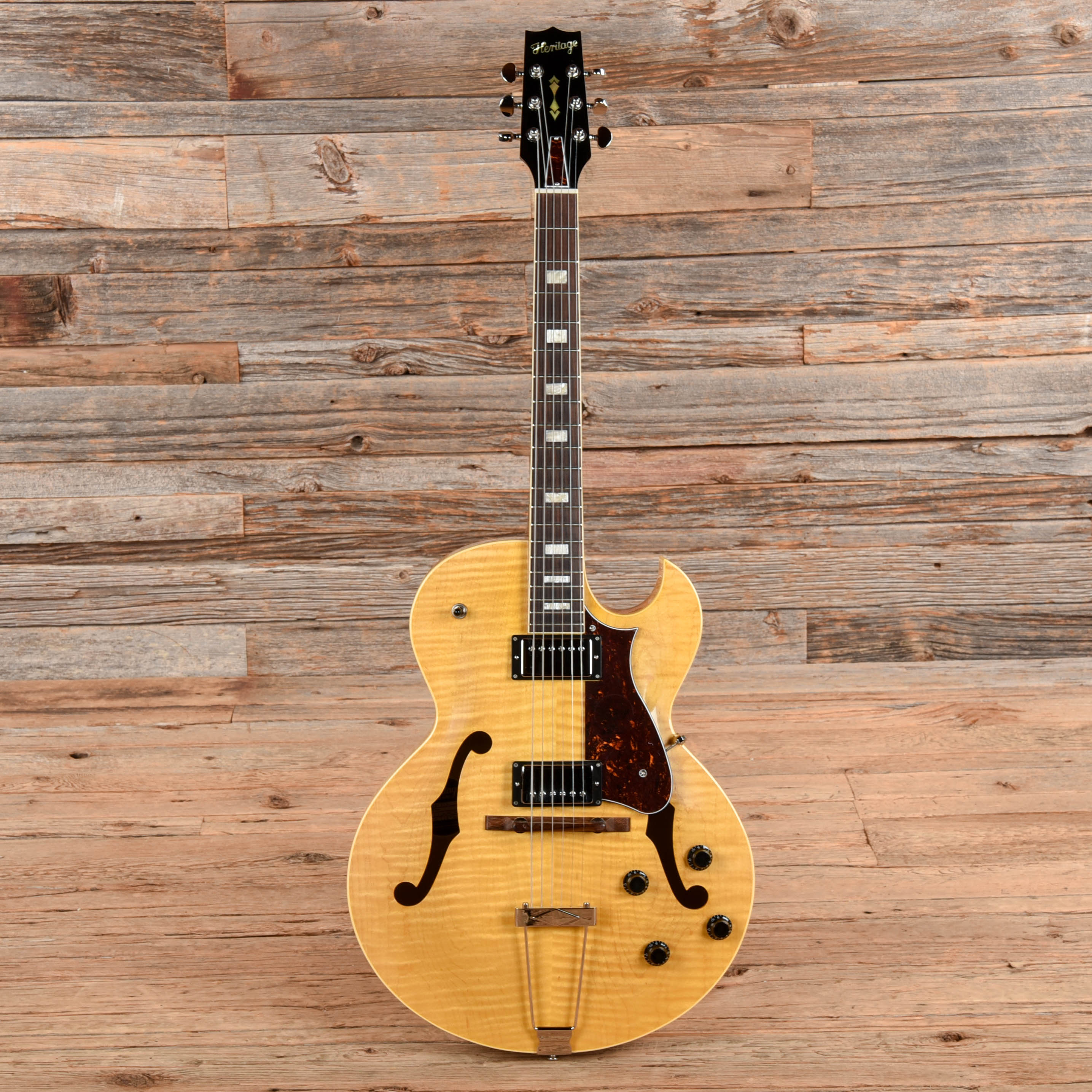 Heritage Custom Core H-575 Antique Natural 2025 Electric Guitars / Hollow Body