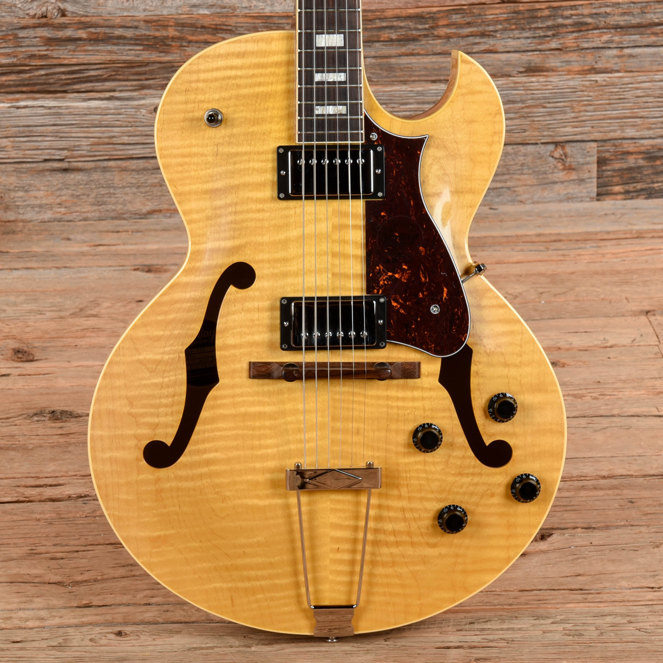 Heritage Custom Core H-575 Antique Natural 2025 Electric Guitars / Hollow Body