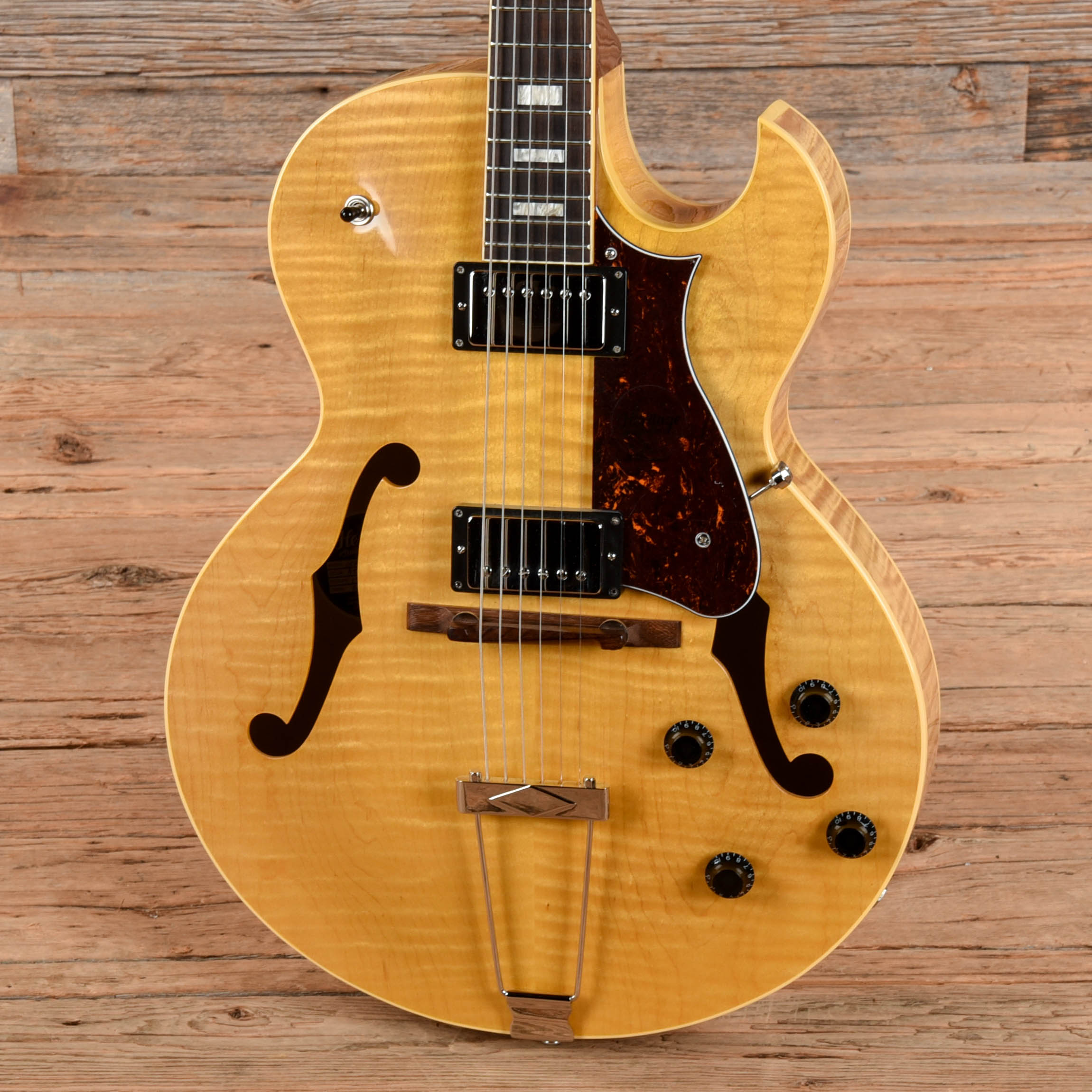 Heritage Custom Core H-575 Antique Natural 2025 Electric Guitars / Hollow Body
