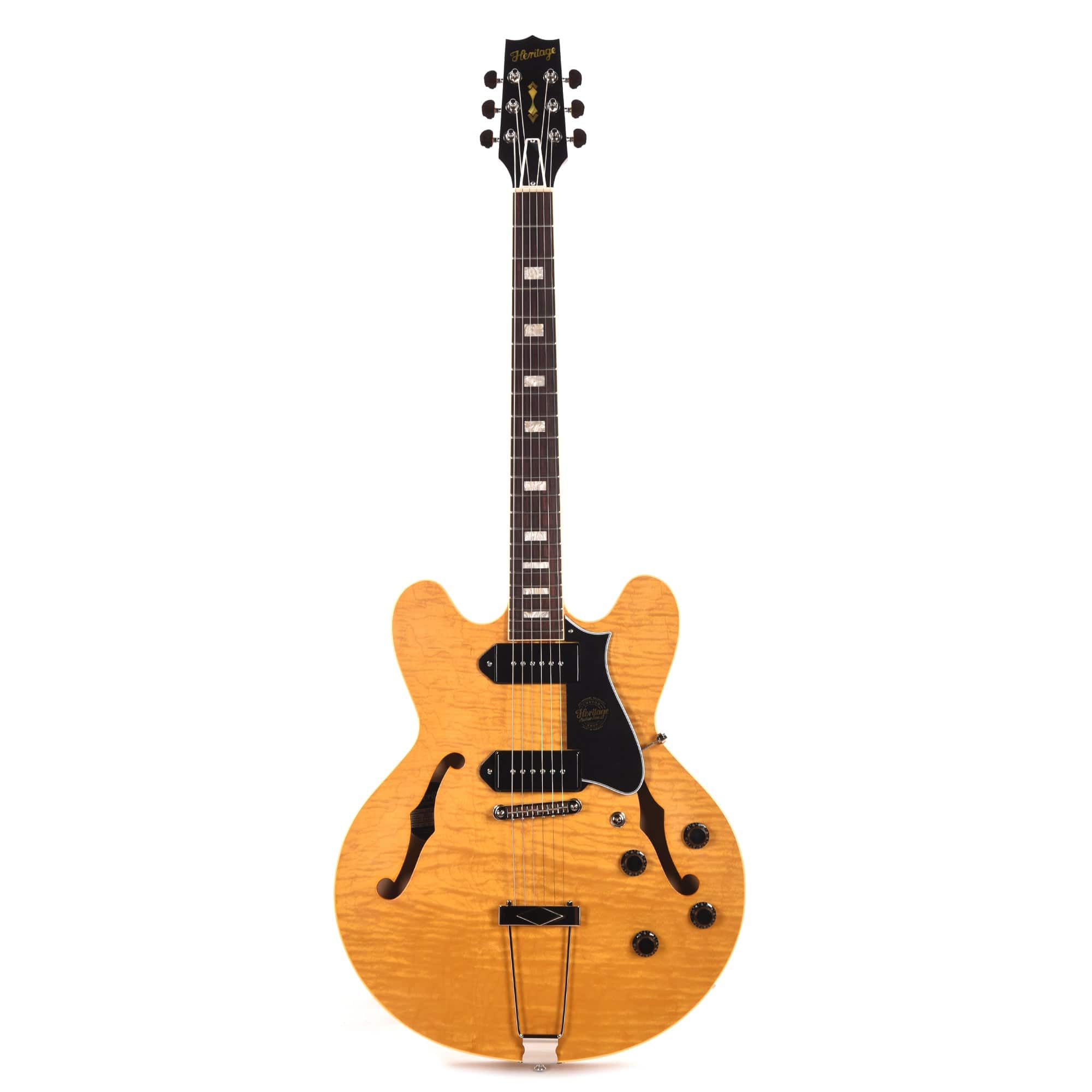 Heritage Custom Shop Core H-530 Hollow Body Antique Natural Electric Guitars / Hollow Body