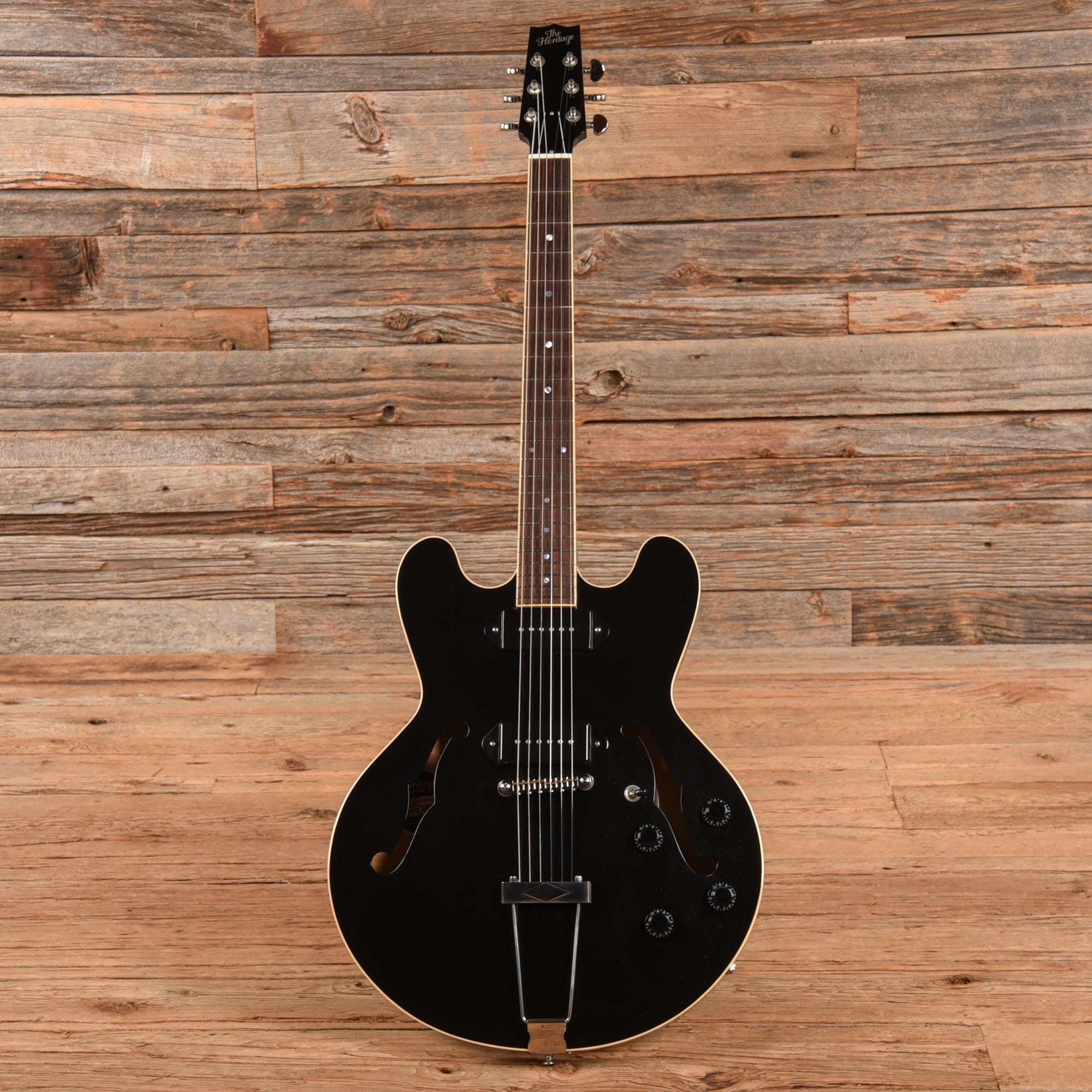 Heritage H-530 Black 2020 Electric Guitars / Hollow Body