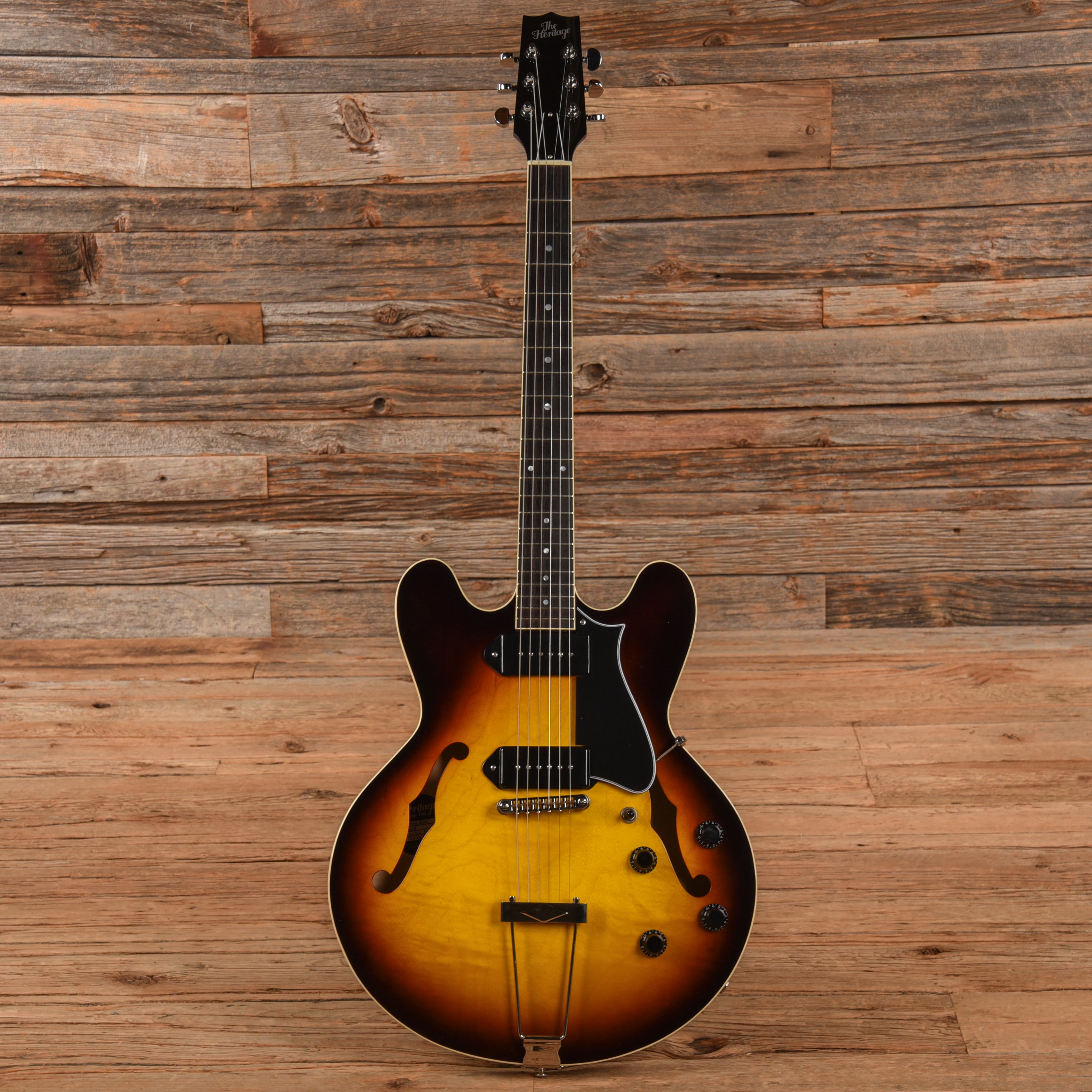 Heritage H-530 Sunburst Electric Guitars / Hollow Body