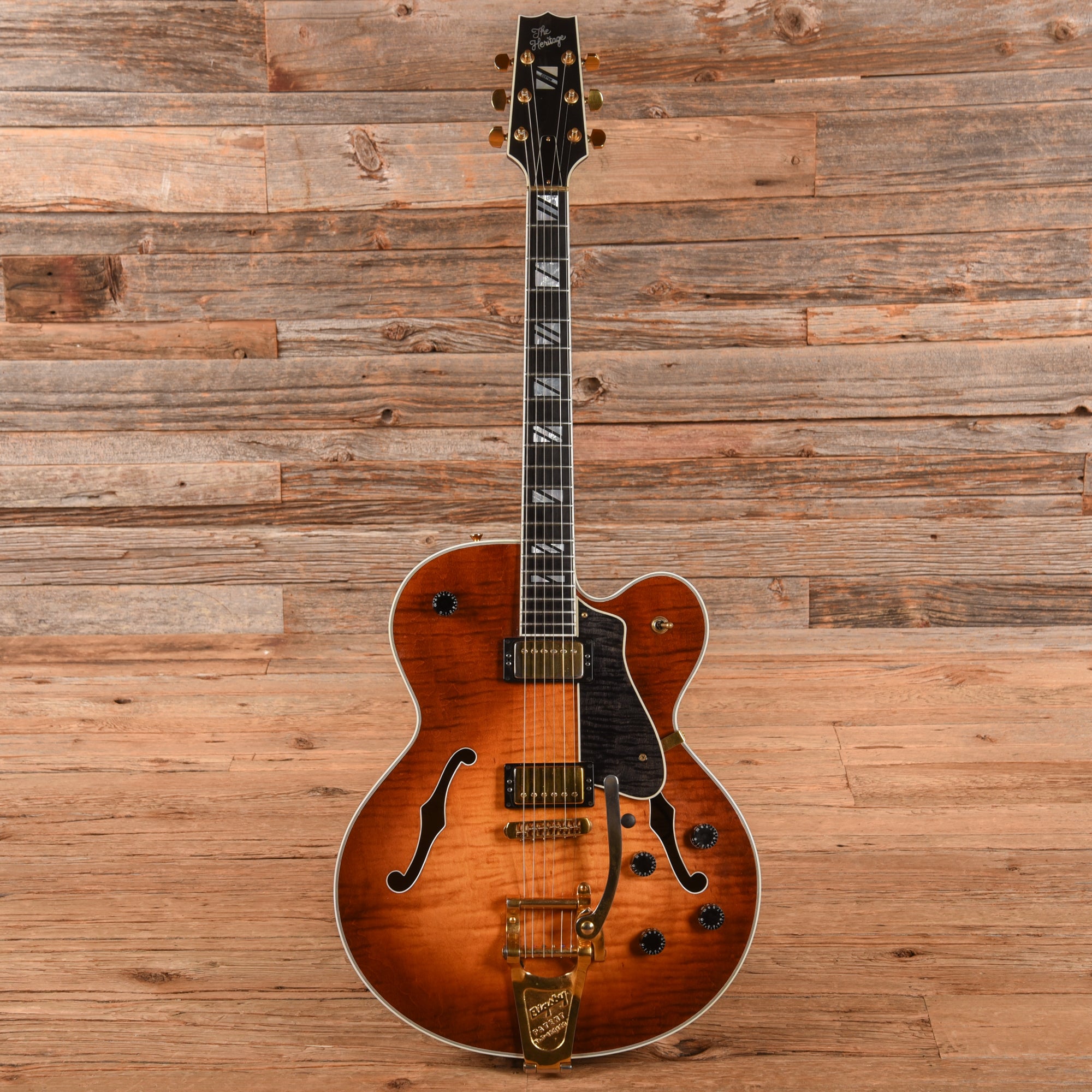 Heritage H-550 Sunburst Electric Guitars / Hollow Body