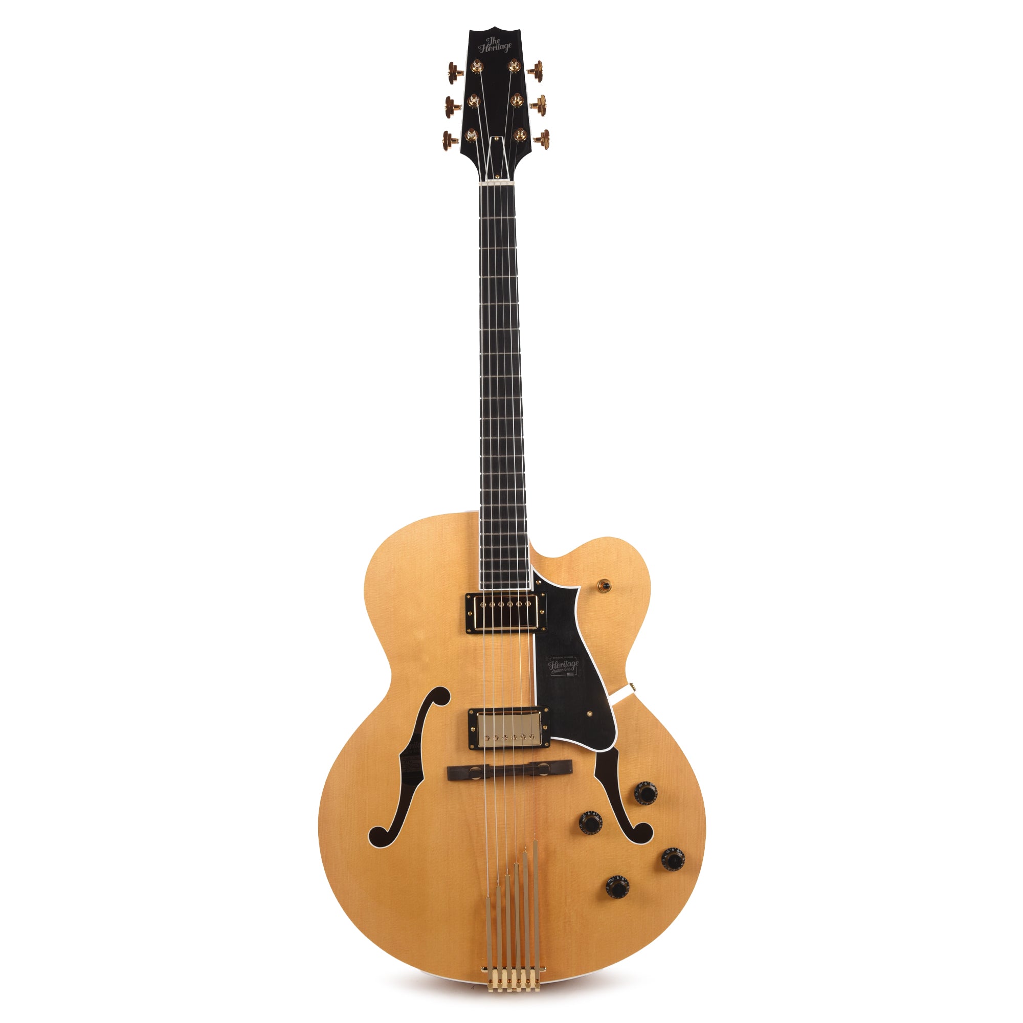 Heritage Standard Eagle Classic Hollow Body Antique Natural Electric Guitars / Hollow Body