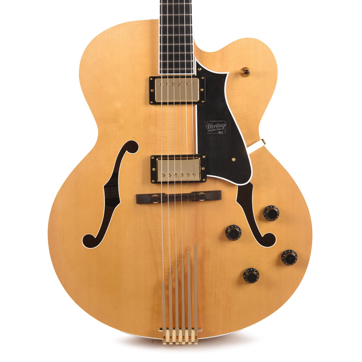 Heritage Standard Eagle Classic Hollow Body Antique Natural Electric Guitars / Hollow Body