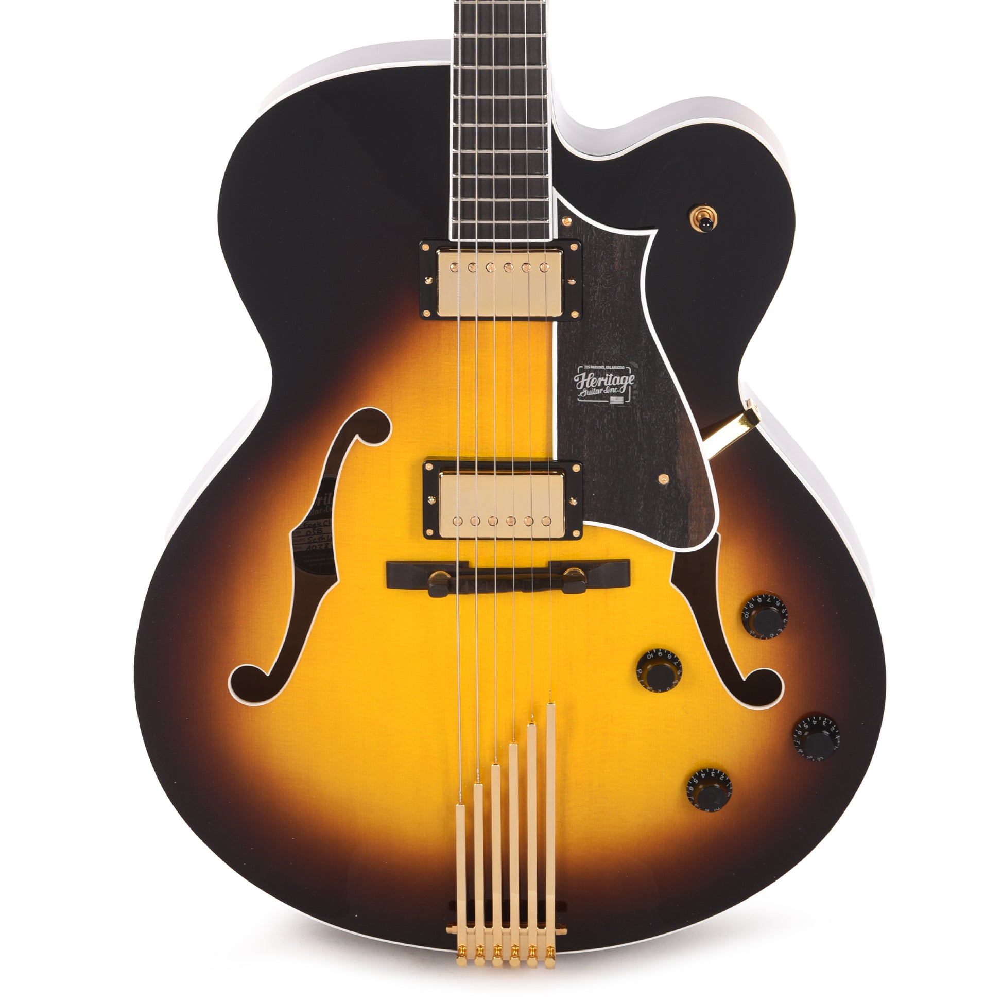 Heritage Standard Eagle Classic Hollow Body Original Sunburst Electric Guitars / Hollow Body