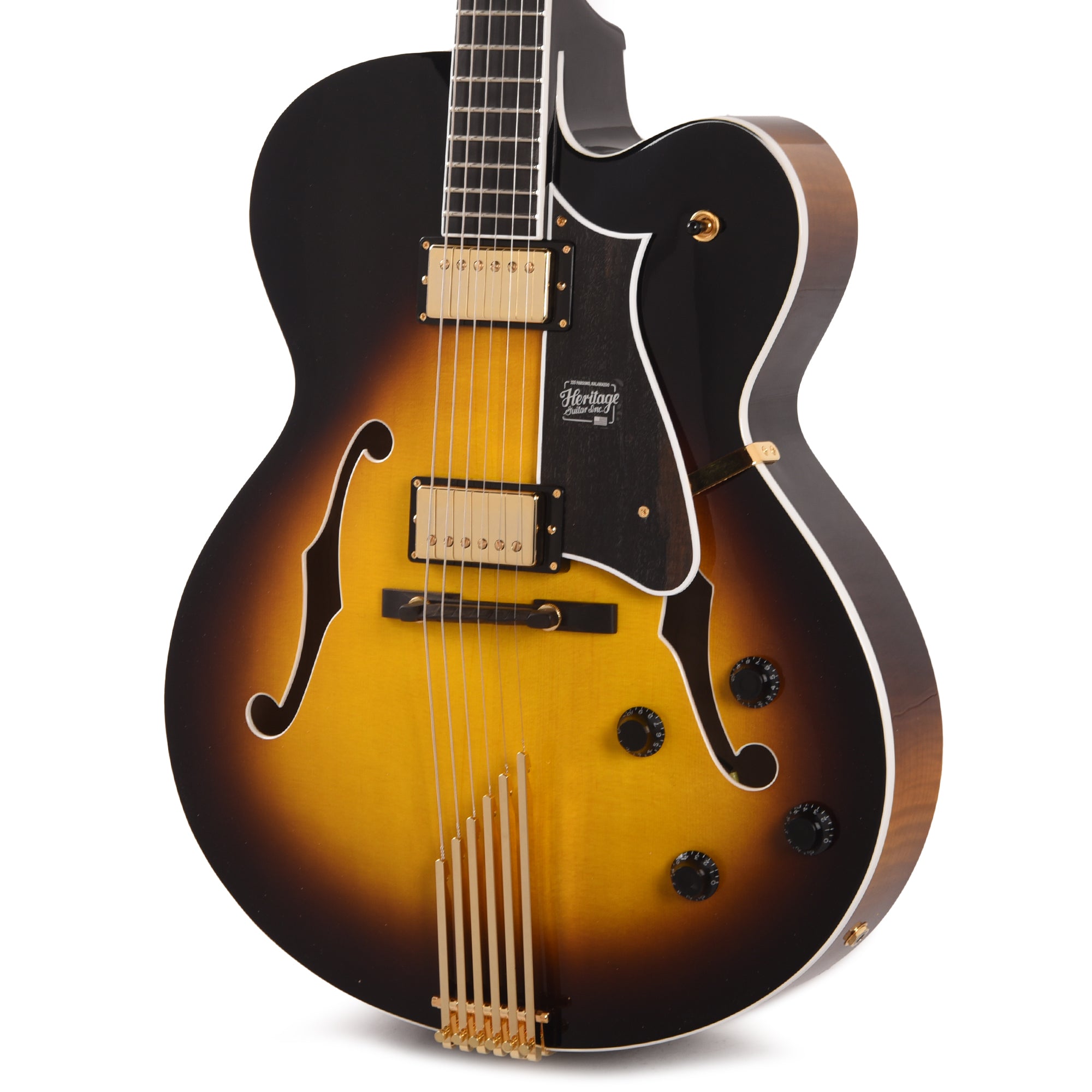Heritage Standard Eagle Classic Hollow Body Original Sunburst Electric Guitars / Hollow Body
