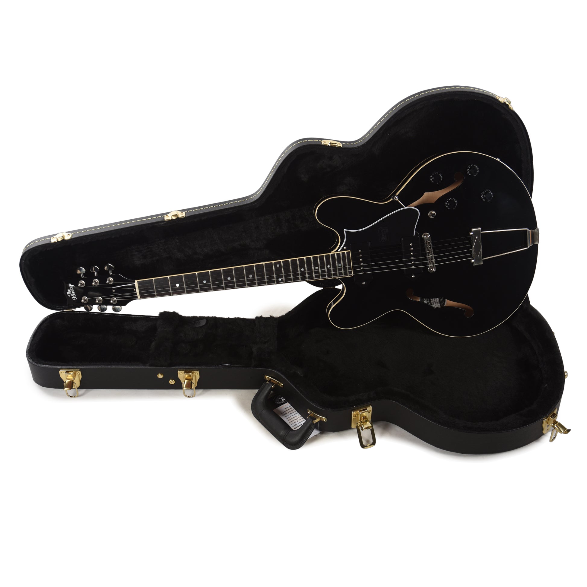 Heritage Standard H-530 Hollow Body Ebony Electric Guitars / Hollow Body