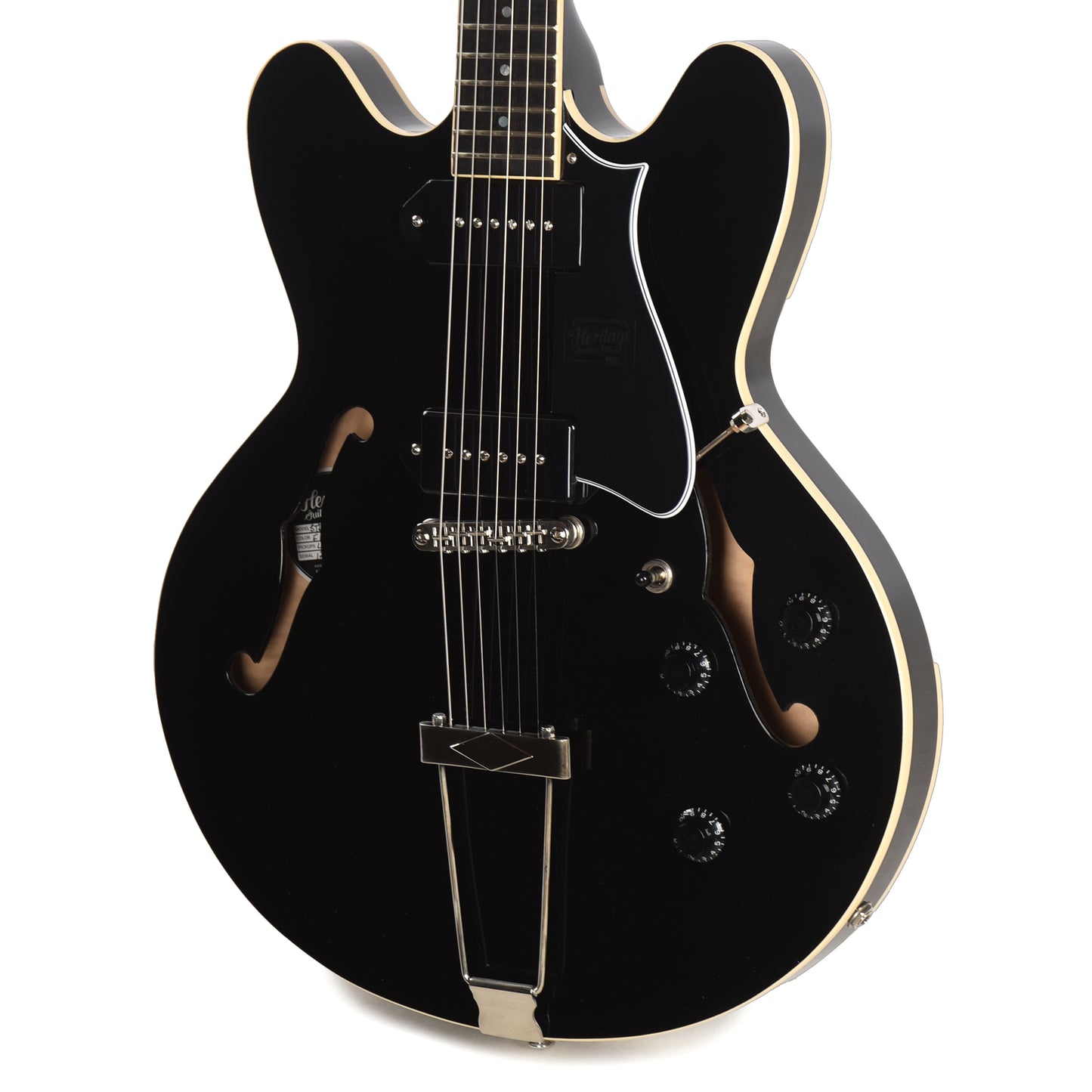 Heritage Standard H-530 Hollow Body Ebony Electric Guitars / Hollow Body
