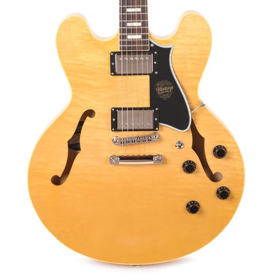 Heritage Custom Shop Core H-535 Semi-Hollow Body Antique Natural Electric Guitars / Semi-Hollow