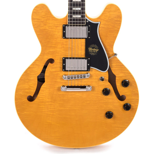 Heritage Custom Shop Core H-535 Semi-Hollow Body Antique Natural Electric Guitars / Semi-Hollow