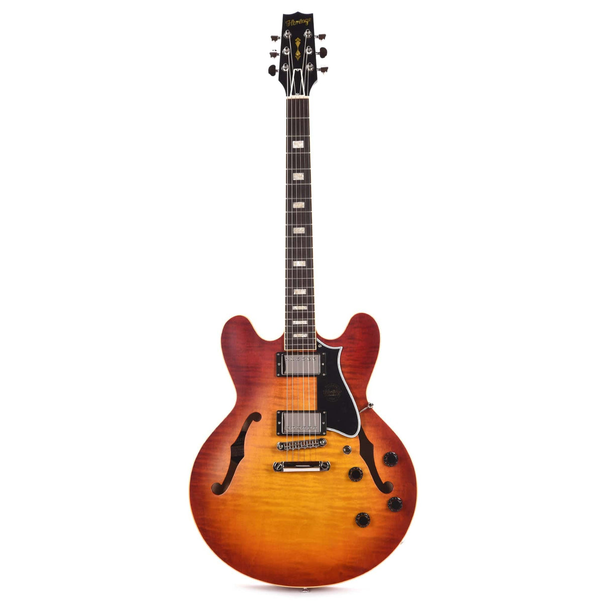 Heritage Custom Shop Core H-535 Semi-Hollow Body Dark Cherry 