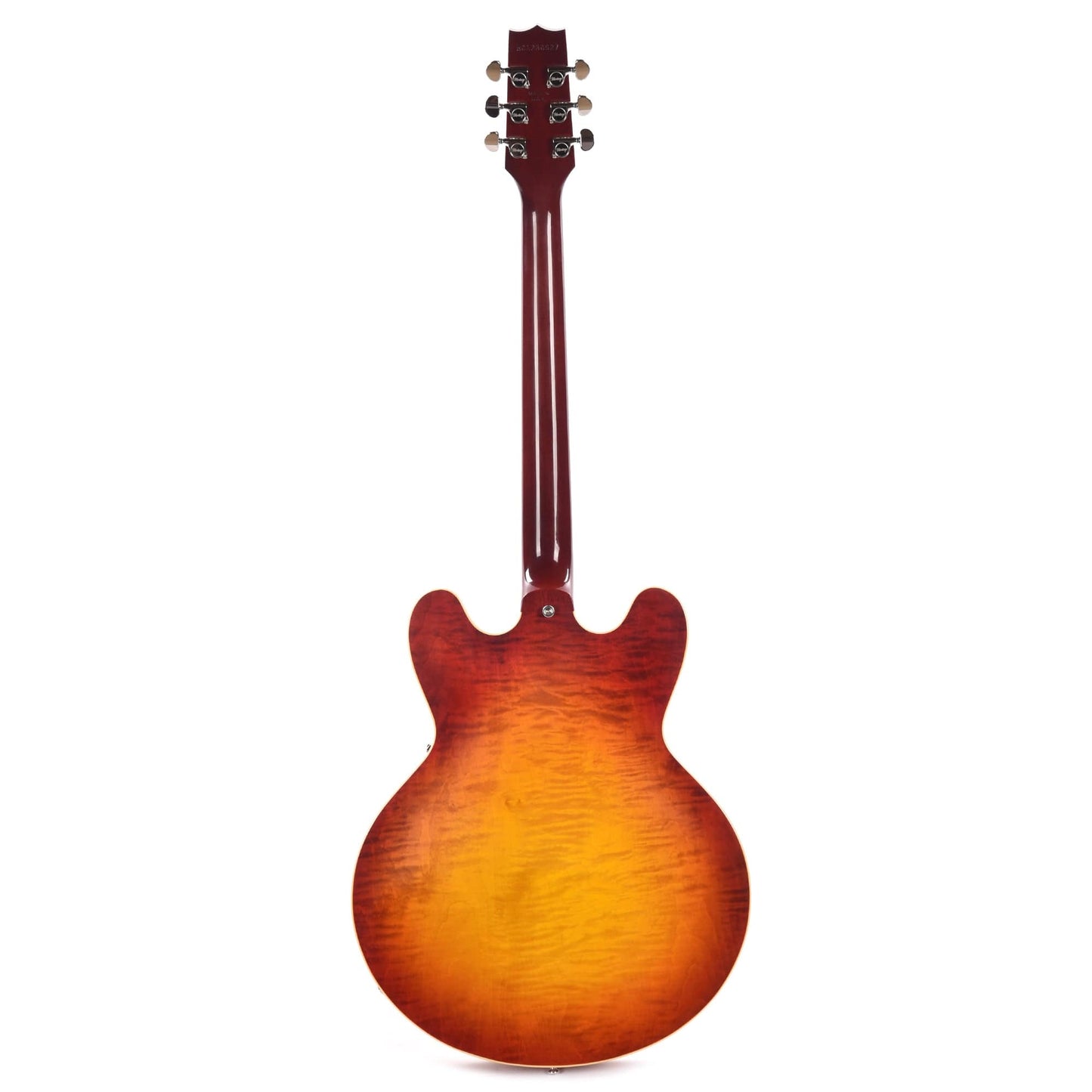 Heritage Custom Shop Core H-535 Semi-Hollow Body Dark Cherry Sunburst Electric Guitars / Semi-Hollow