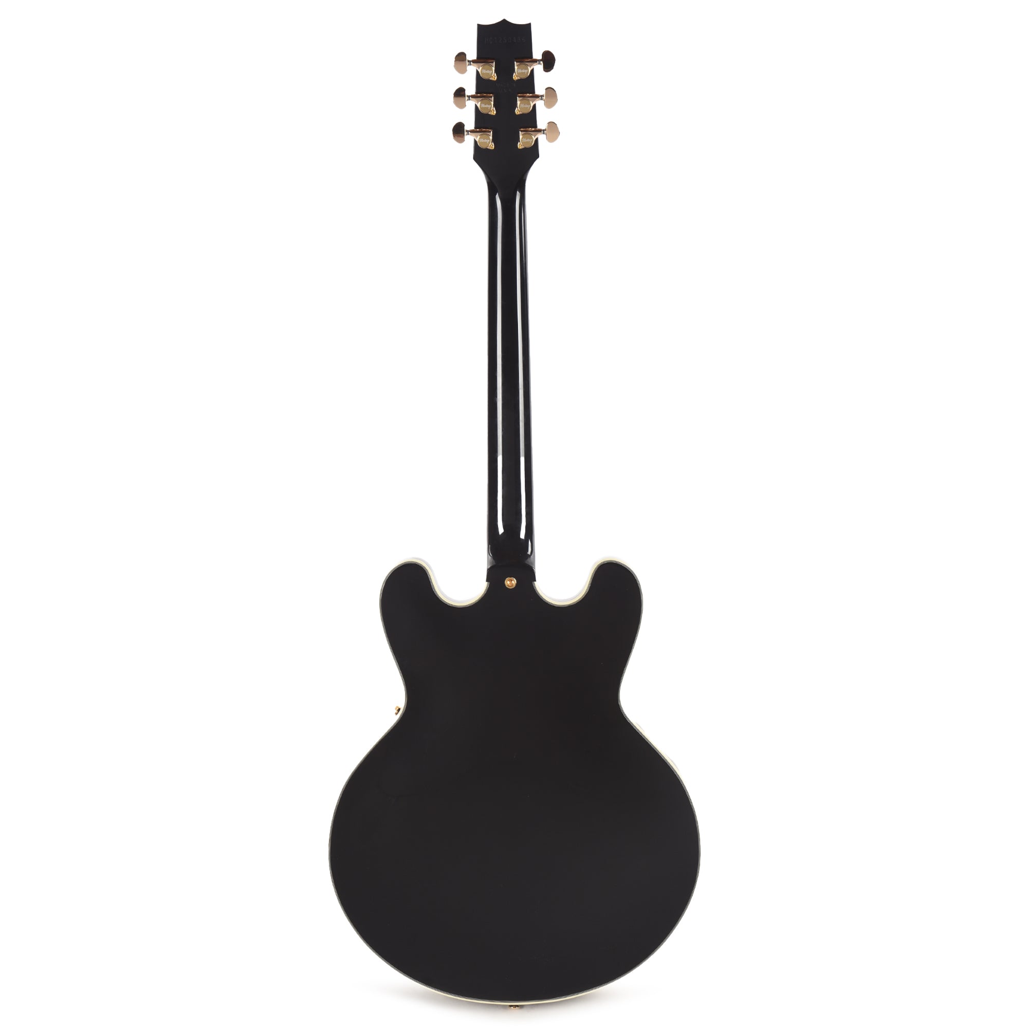 Heritage Custom Shop Core H-555 Semi-Hollow Ebony Electric Guitars / Semi-Hollow