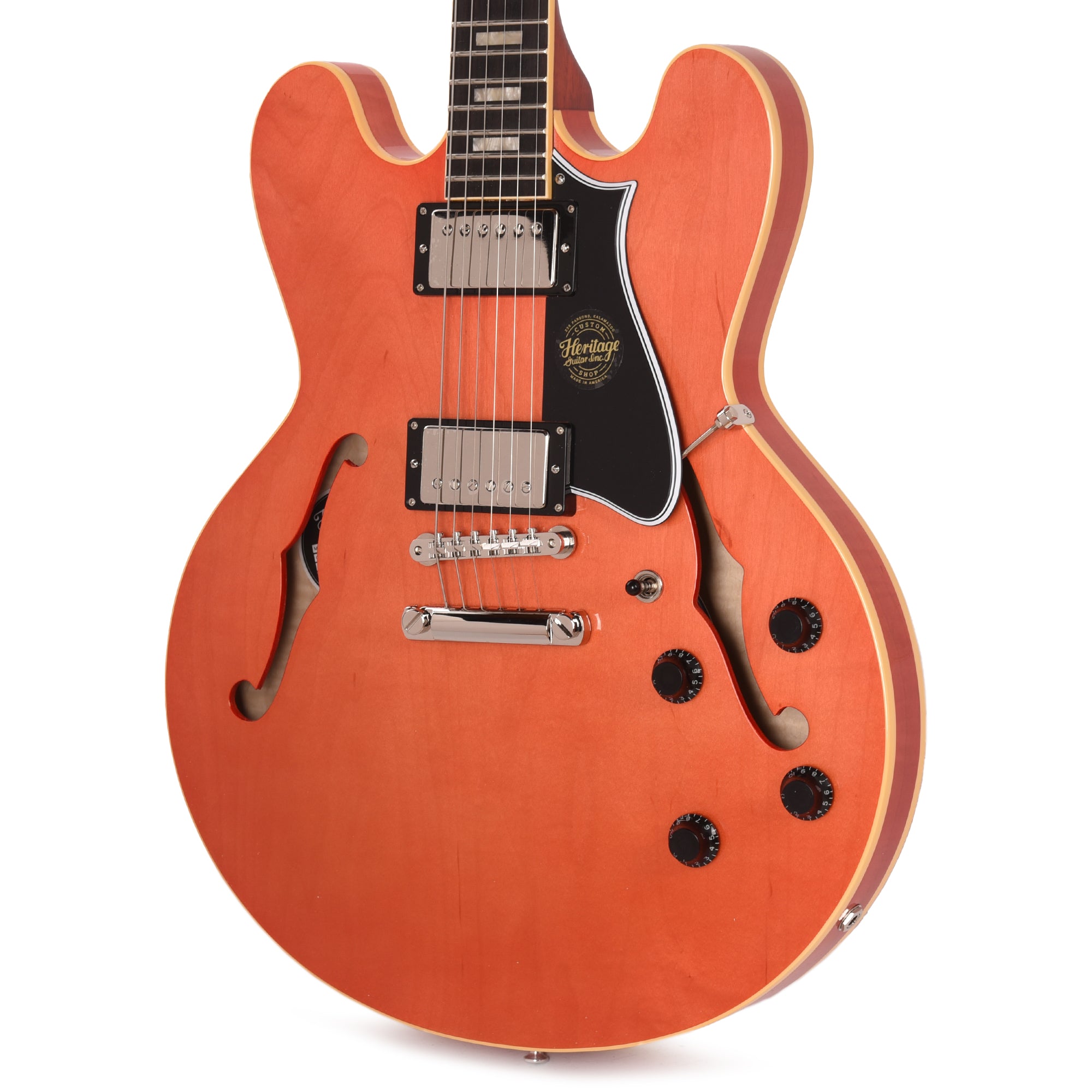 Heritage Custom Shop Factory Special H-535 Faded Orange w/60s Neck Electric Guitars / Semi-Hollow