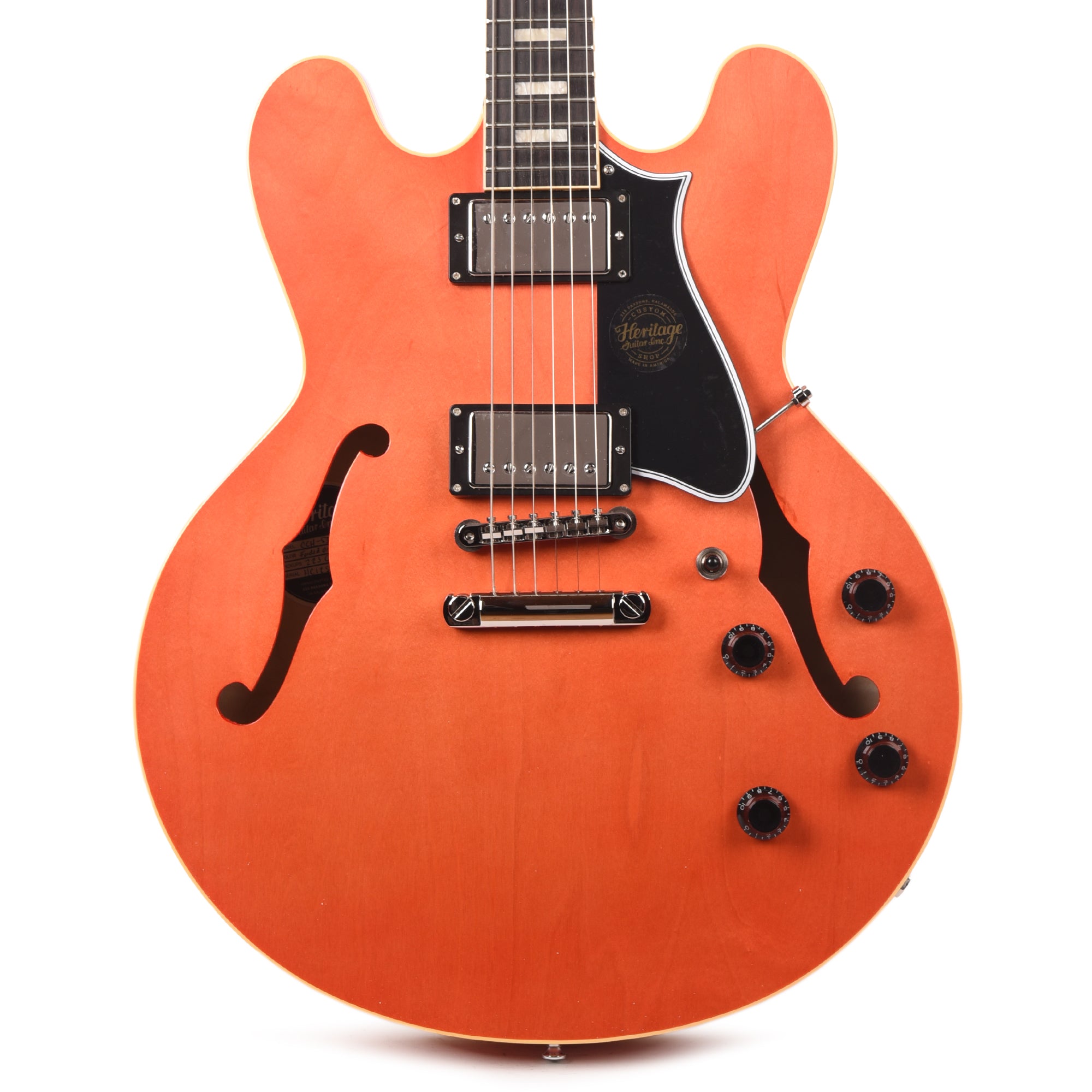 Heritage Custom Shop Factory Special H-535 Faded Orange w/60s Neck Electric Guitars / Semi-Hollow