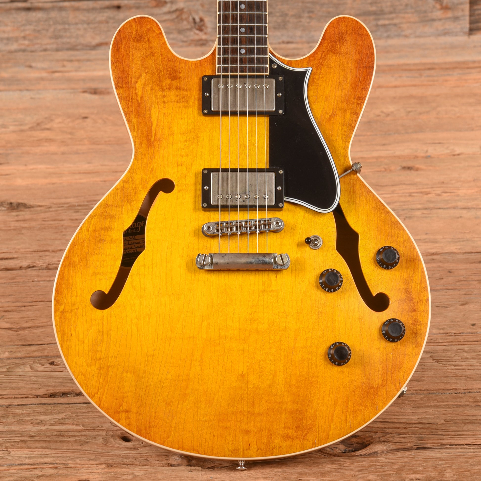Heritage H-535 Artisan Aged Sunburst 2022 Electric Guitars / Semi-Hollow
