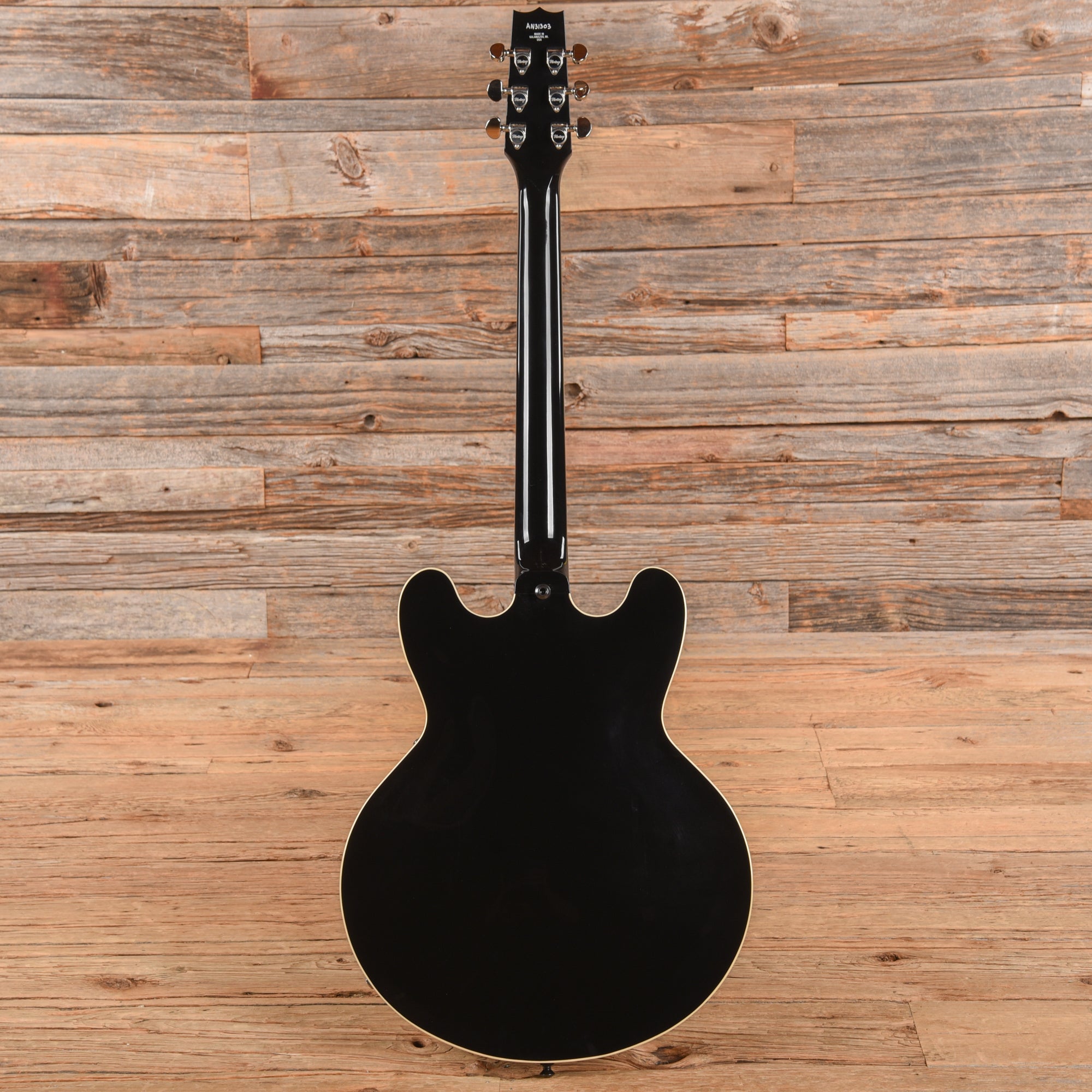 Heritage H-535 Ebony 2024 Electric Guitars / Semi-Hollow