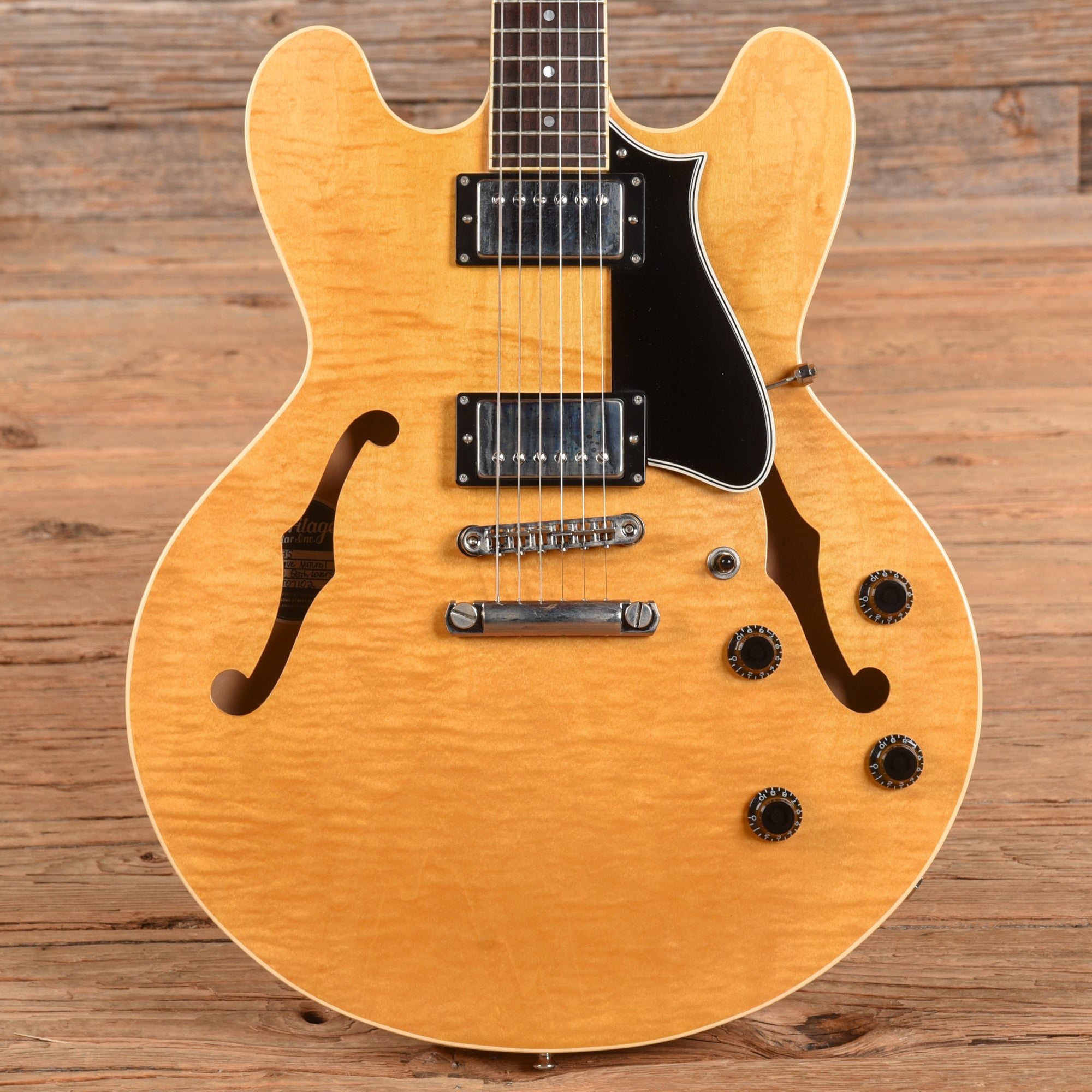 Heritage H-535 Standard Antique Natural 2019 Electric Guitars / Semi-Hollow