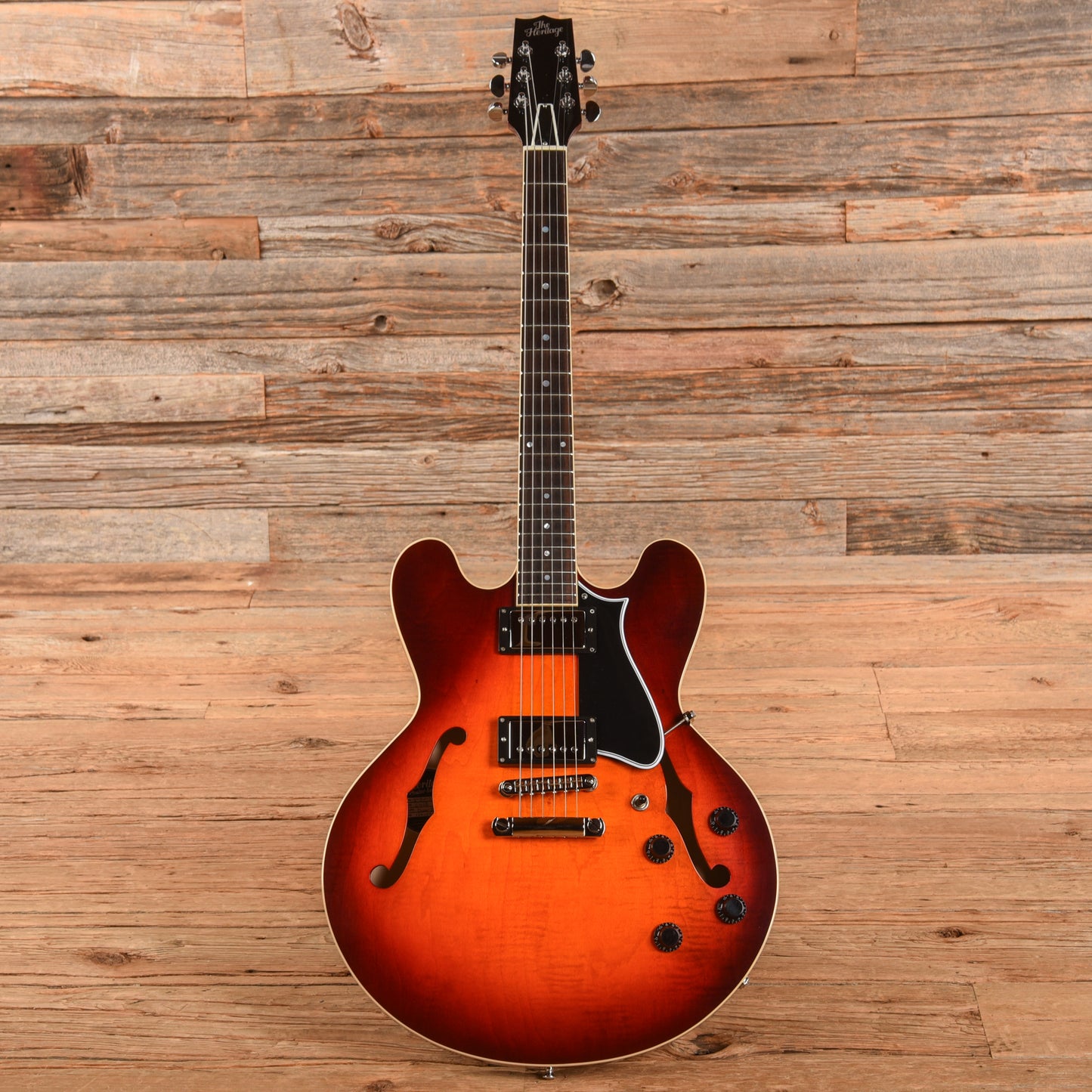 Heritage H-535 Standard Sunburst Electric Guitars / Semi-Hollow