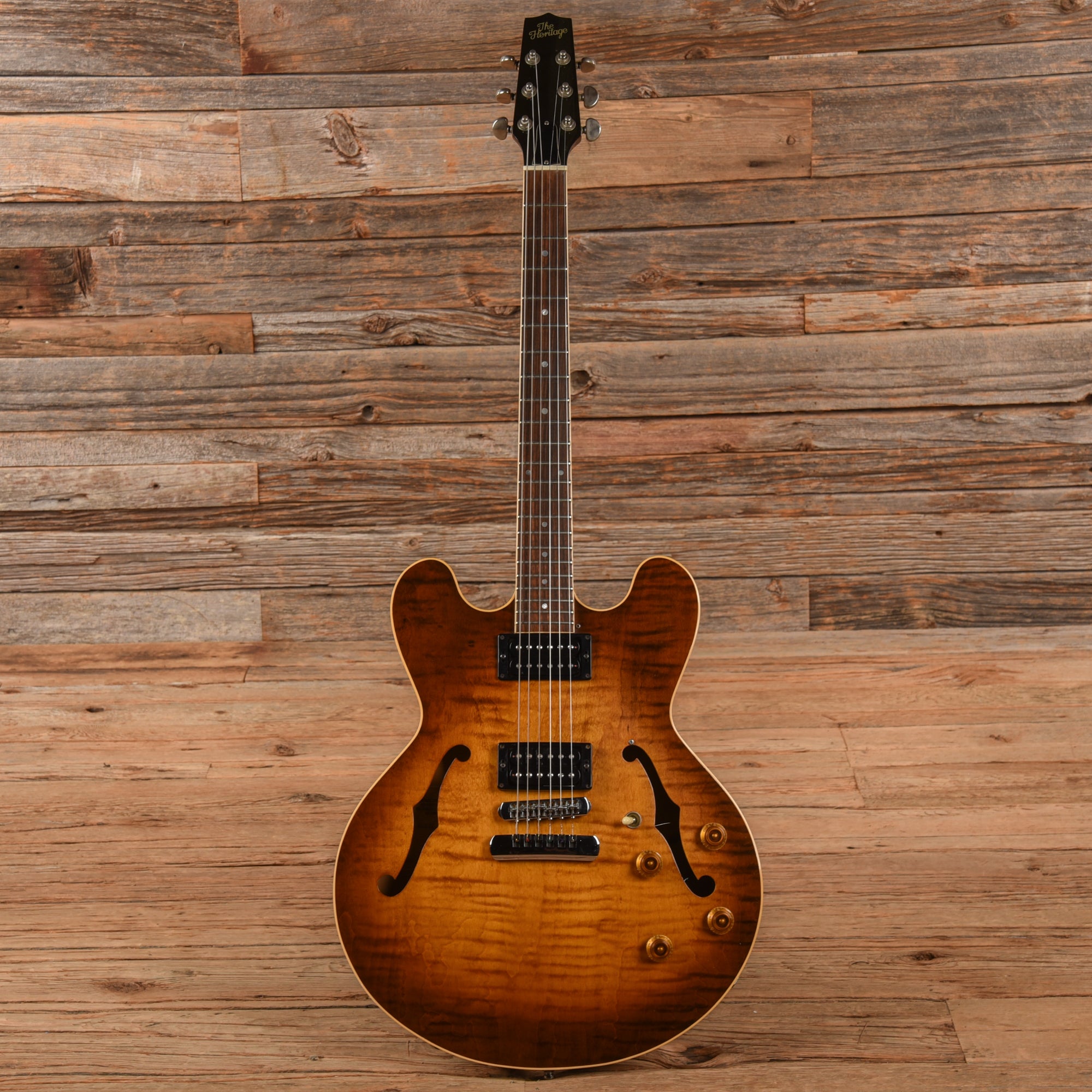 Heritage H-535 Sunburst 1987 Electric Guitars / Semi-Hollow
