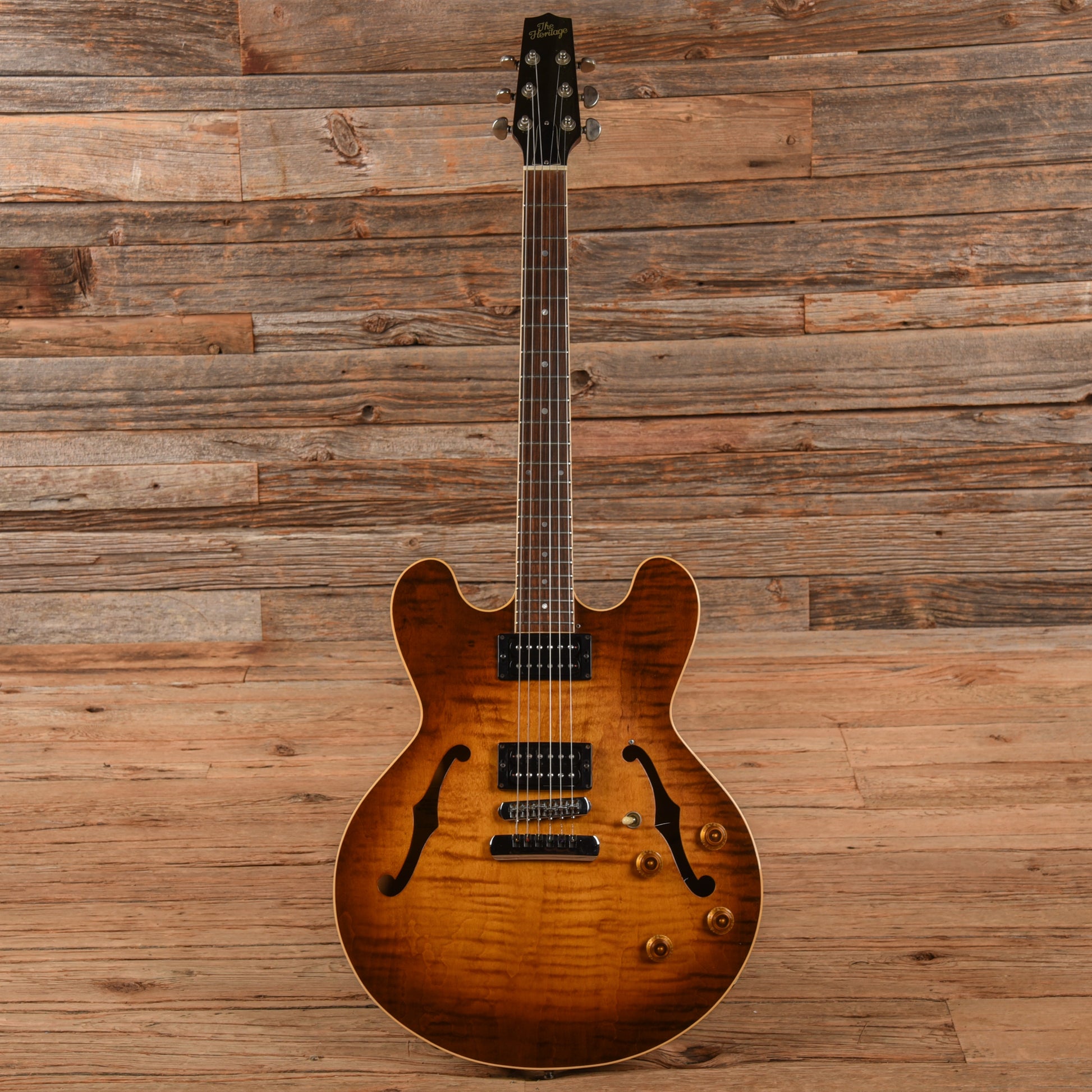 Heritage H-535 Sunburst 1987 Electric Guitars / Semi-Hollow