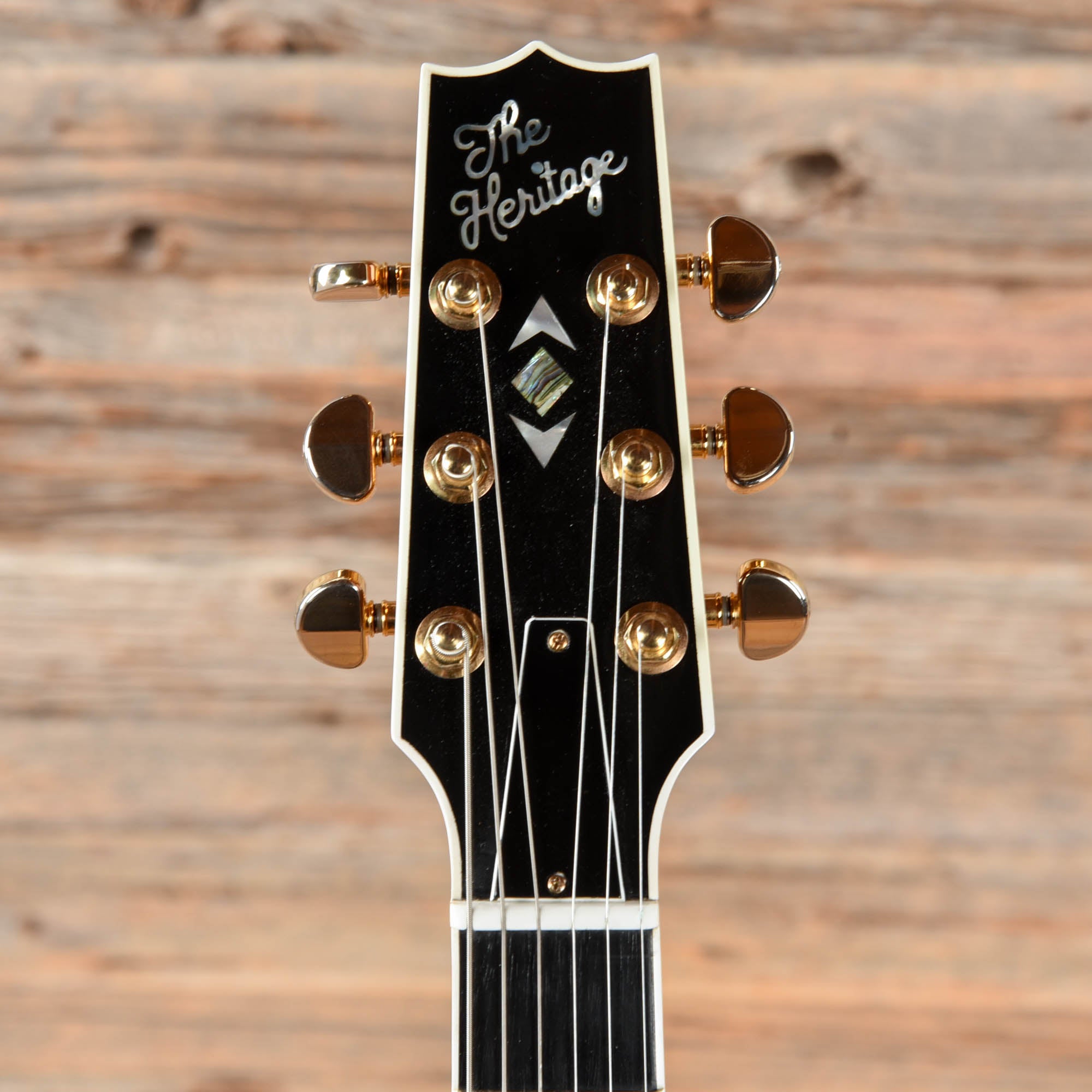 Heritage H-555 Amber 2014 Electric Guitars / Semi-Hollow