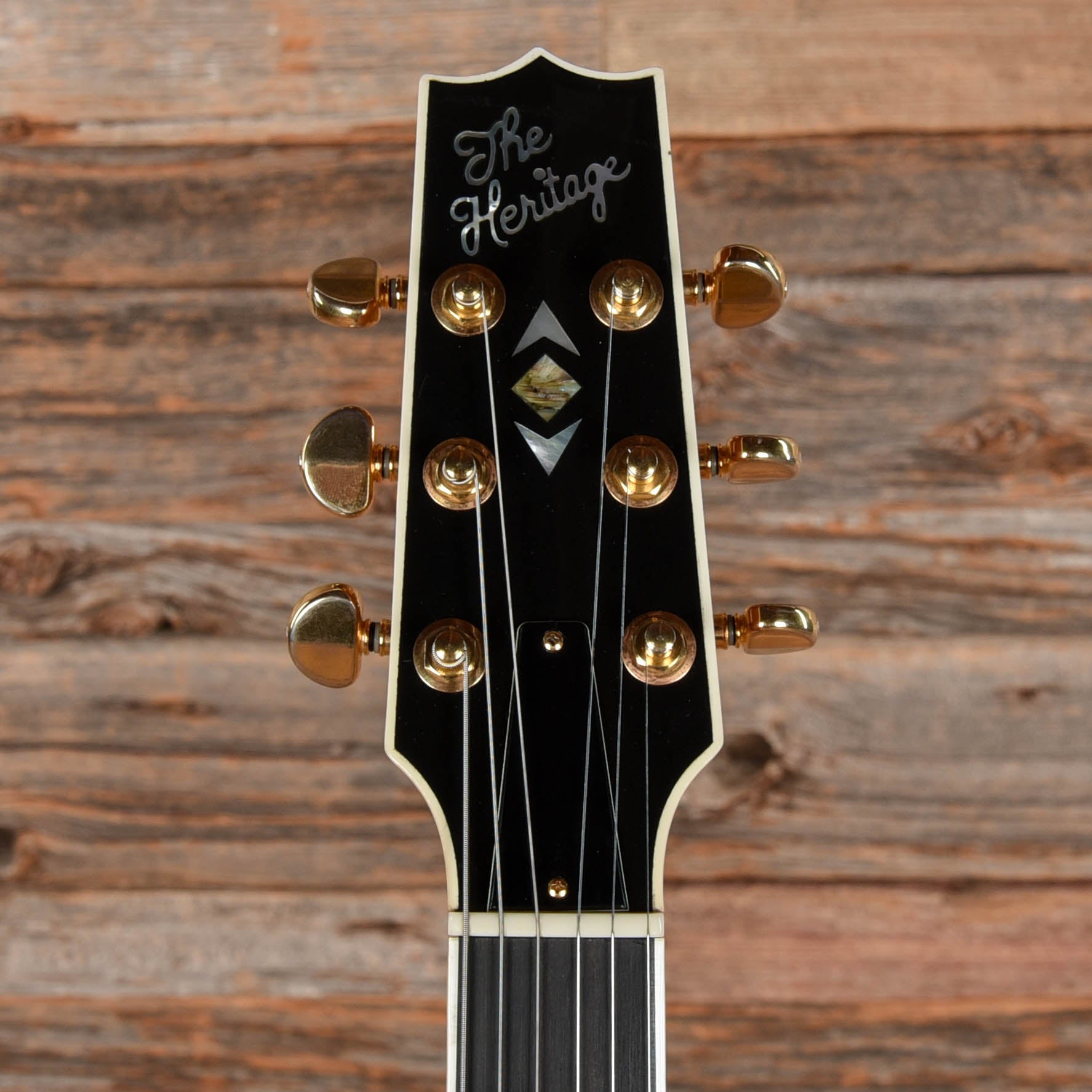 Heritage H-555 Antique Natural 2008 Electric Guitars / Semi-Hollow