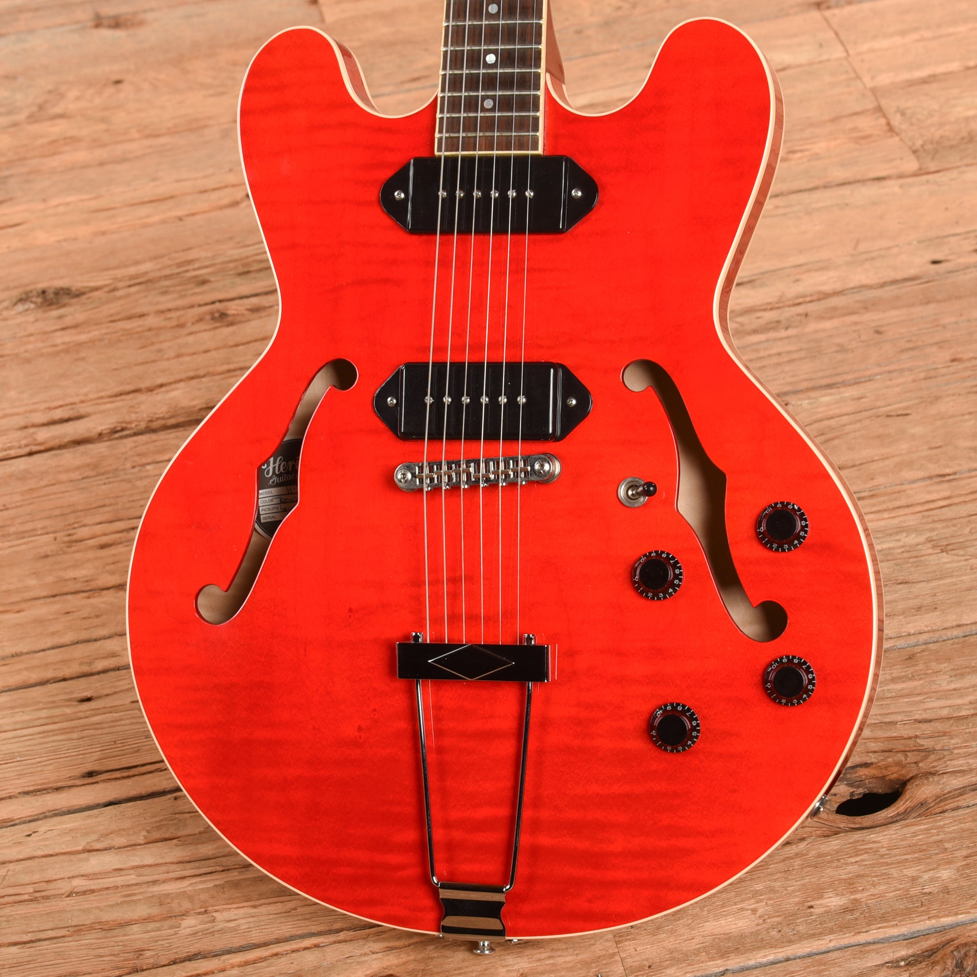 Heritage Standard H-530 Cherry Electric Guitars / Semi-Hollow