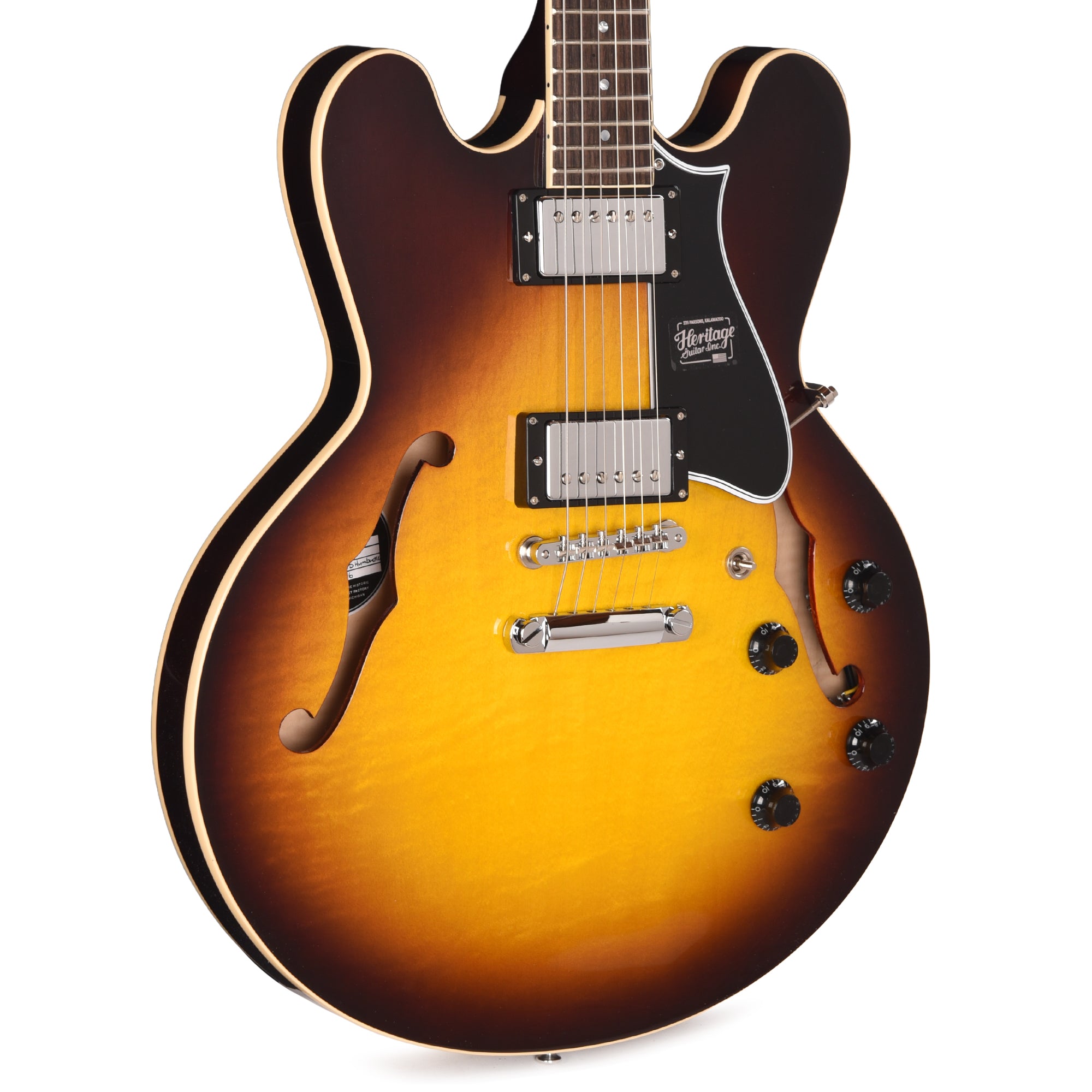 Heritage Standard II H-535 Original Sunburst Electric Guitars / Semi-Hollow