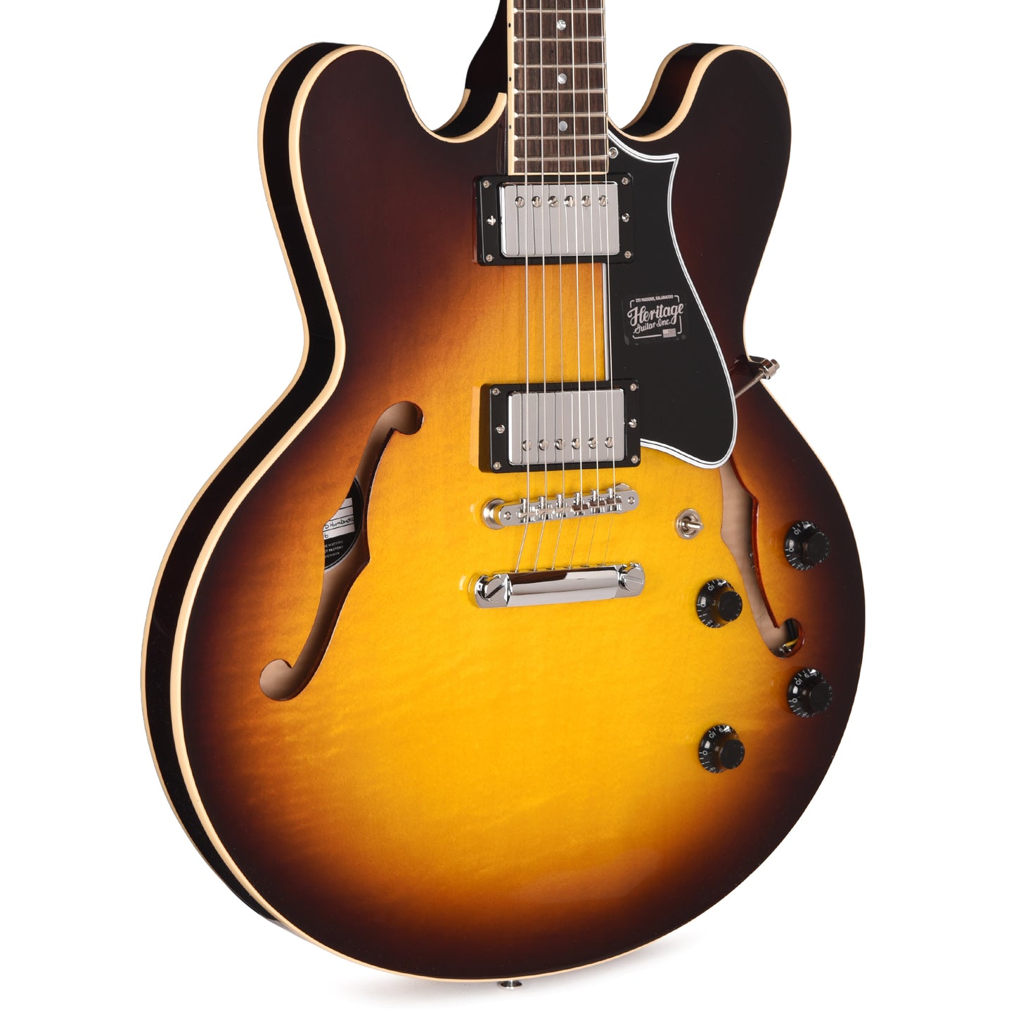 Heritage Standard II H-535 Original Sunburst Electric Guitars / Semi-Hollow