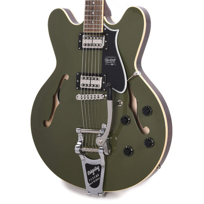 Heritage Standard Special Edition H-535 Olive Drab w/Lollartrons & Bigsby Electric Guitars / Semi-Hollow