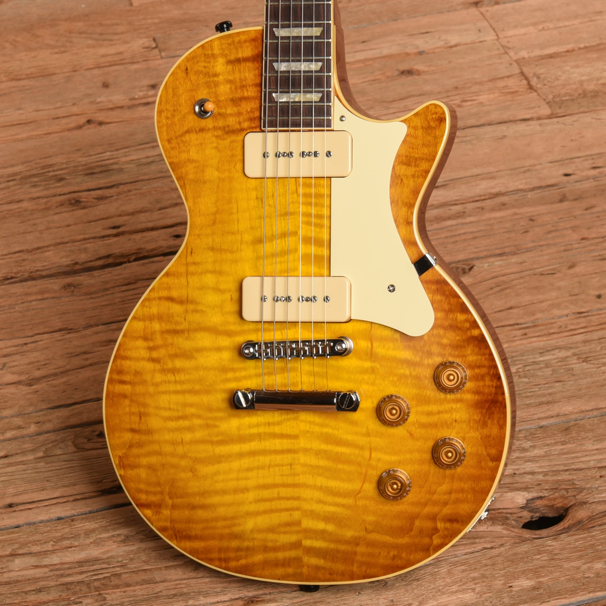 Heritage Custom Core H-150 P90 Dirty Lemon Burst 2023 Electric Guitars / Solid Body