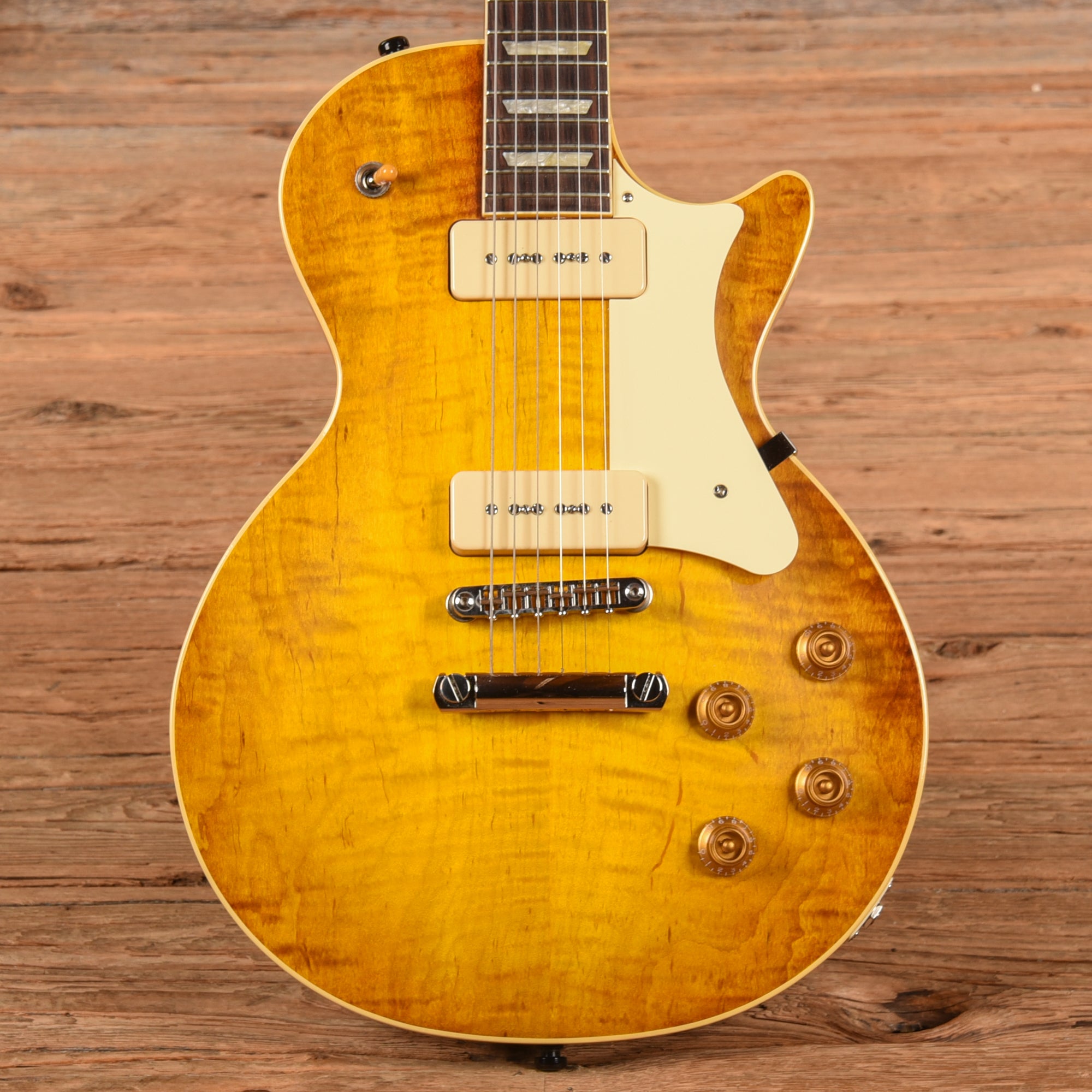 Heritage Custom Core H-150 P90 Dirty Lemon Burst 2023 Electric Guitars / Solid Body