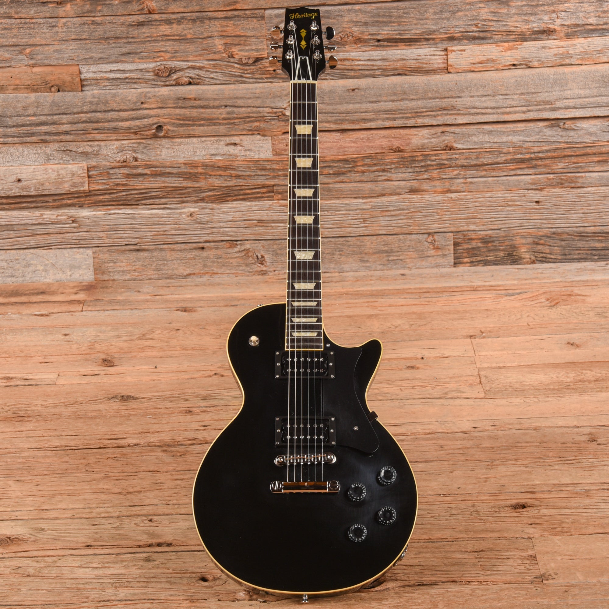 Heritage Custom Shop Core Collection H-150 Ebony 2024 Electric Guitars / Solid Body