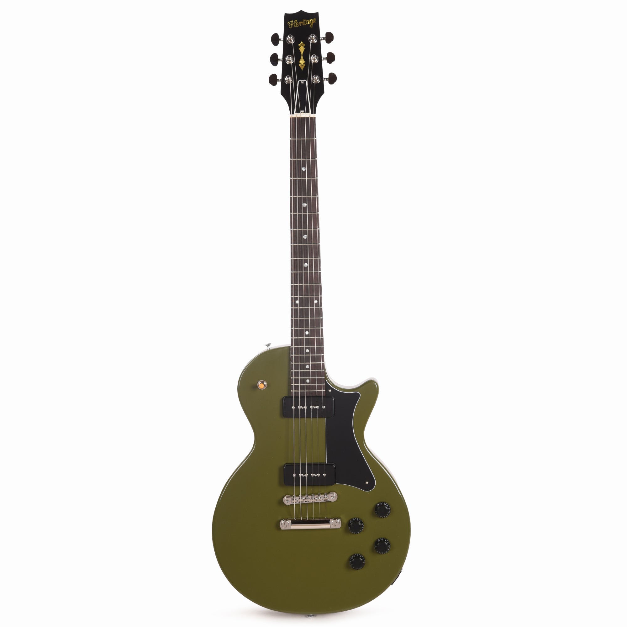 Heritage Custom Shop Core H-137 Olive Drab Electric Guitars / Solid Body