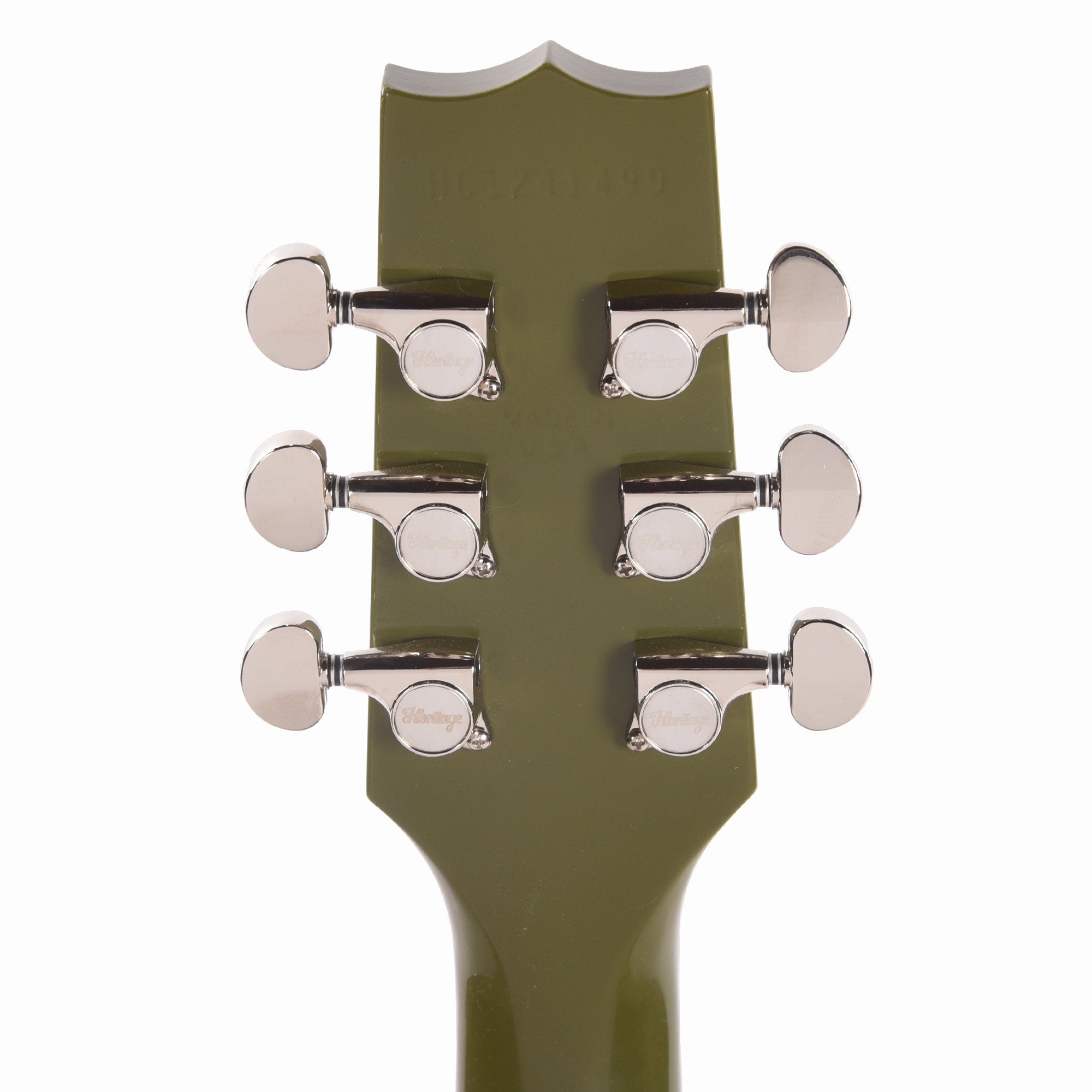 Heritage Custom Shop Core H-137 Olive Drab Electric Guitars / Solid Body