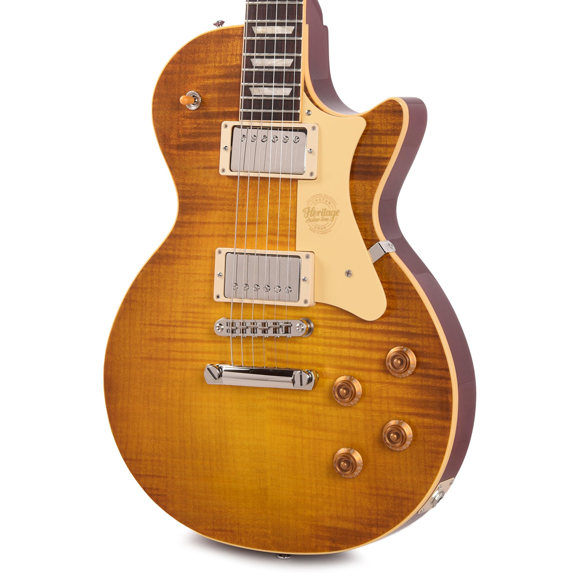 Heritage Custom Shop Core H-150 Dirty Lemon Burst w/CME Hand-Selected Top Electric Guitars / Solid Body