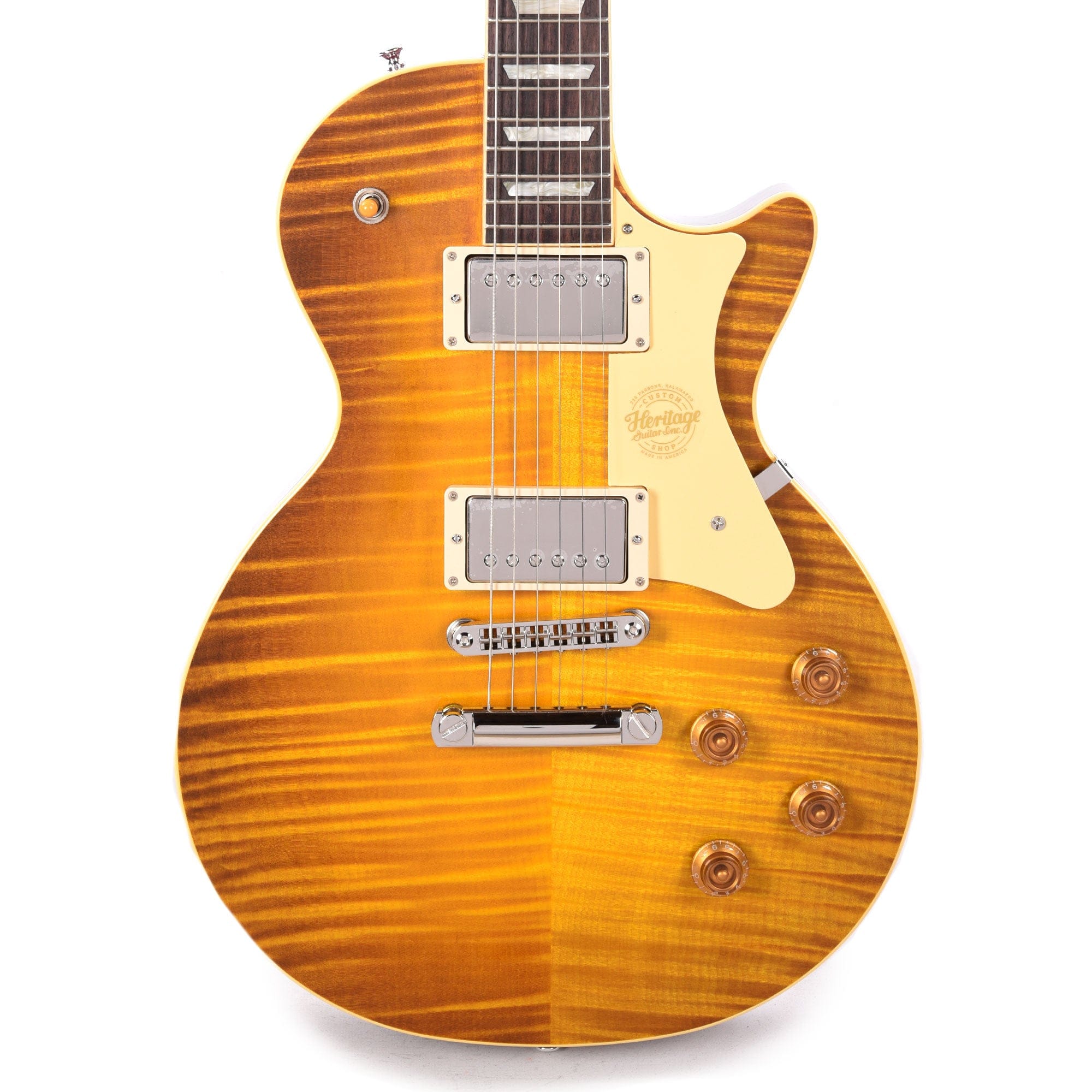 Heritage Custom Shop Core H-150 Dirty Lemon Burst w/CME Hand-Selected Top Electric Guitars / Solid Body