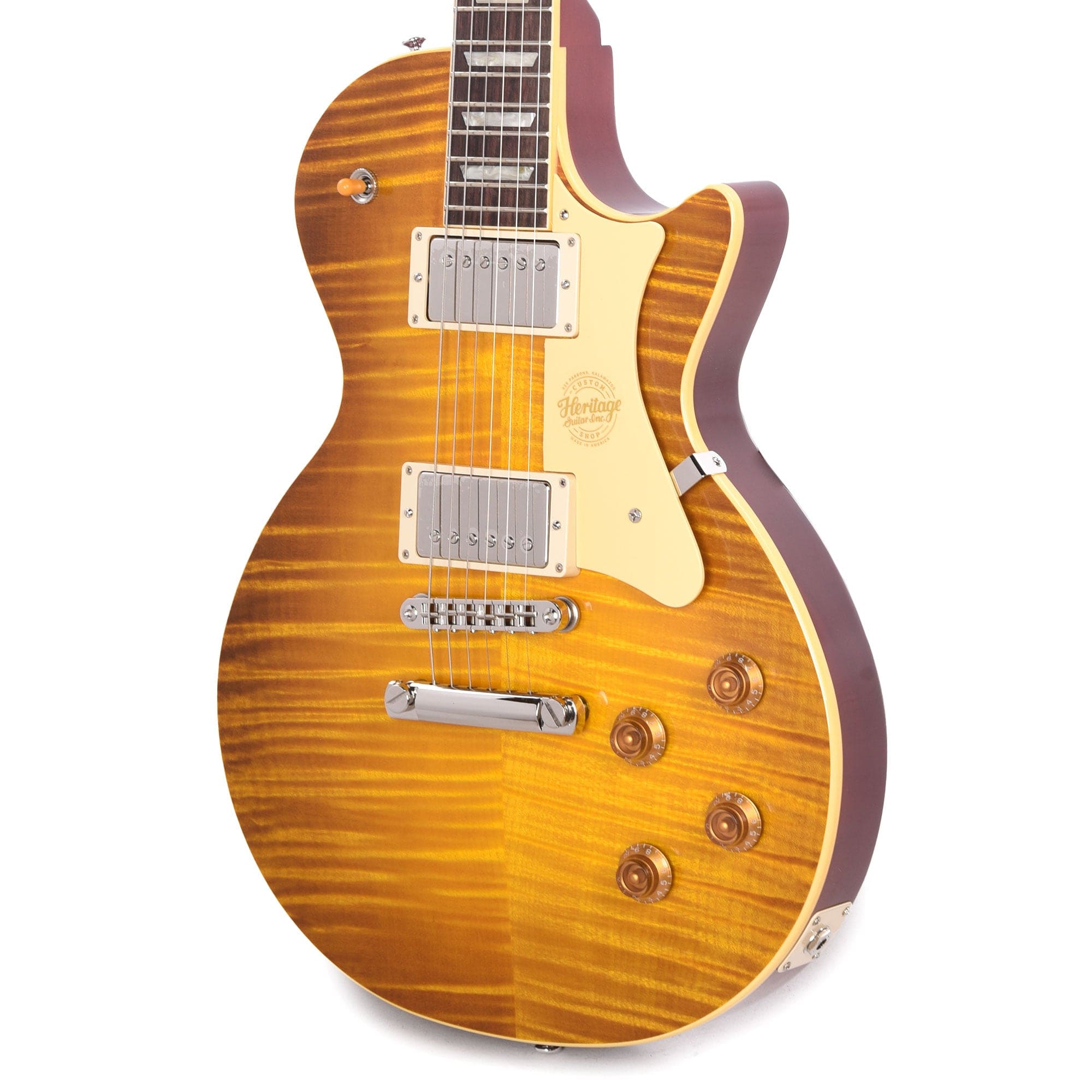 Heritage Custom Shop Core H-150 Dirty Lemon Burst w/CME Hand-Selected Top Electric Guitars / Solid Body