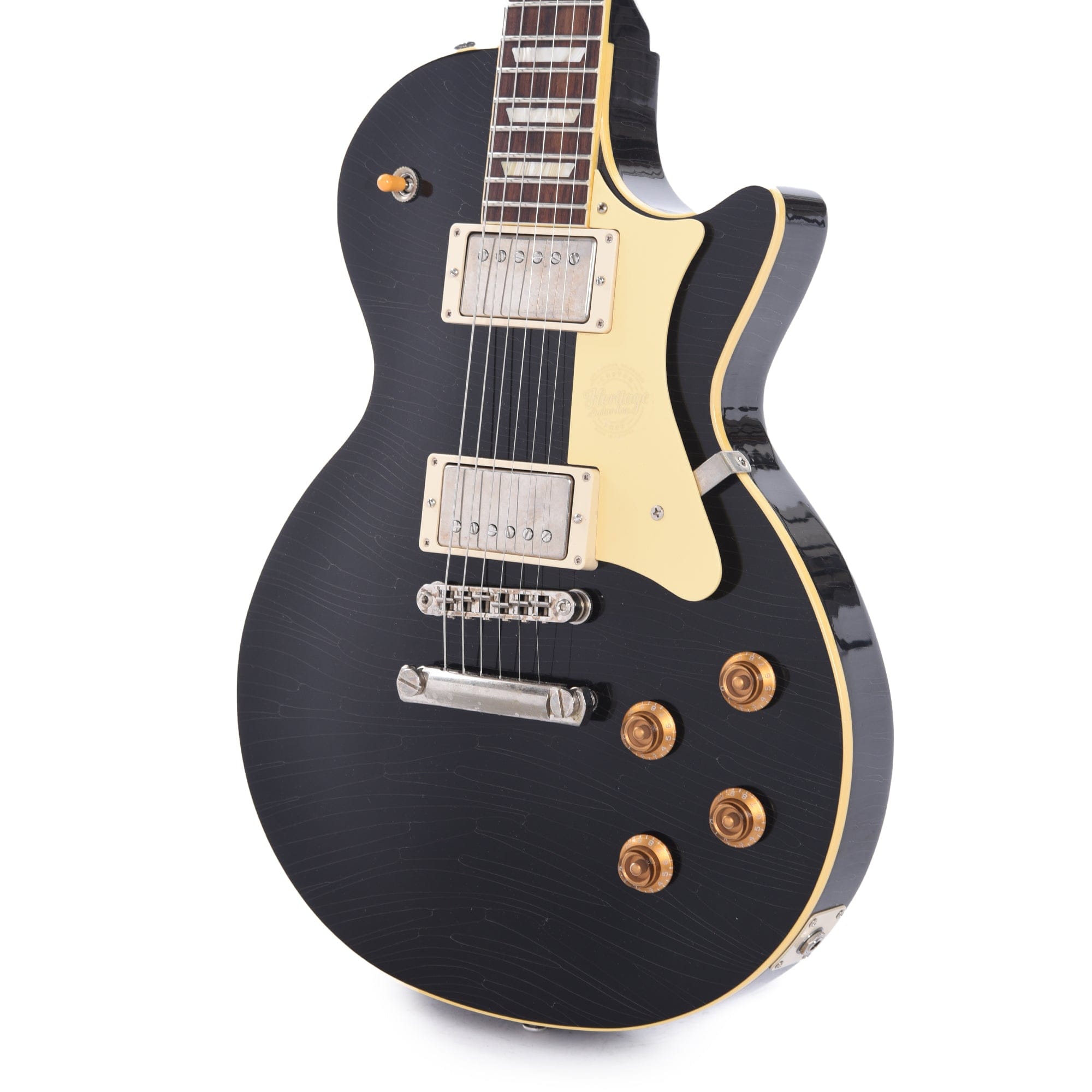 Heritage Custom Shop Core H-150 Ebony Artisan Aged Electric Guitars / Solid Body