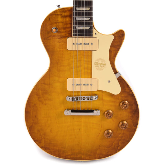 Heritage Custom Shop Core H-150 P90 Dirty Lemon Burst Electric Guitars / Solid Body